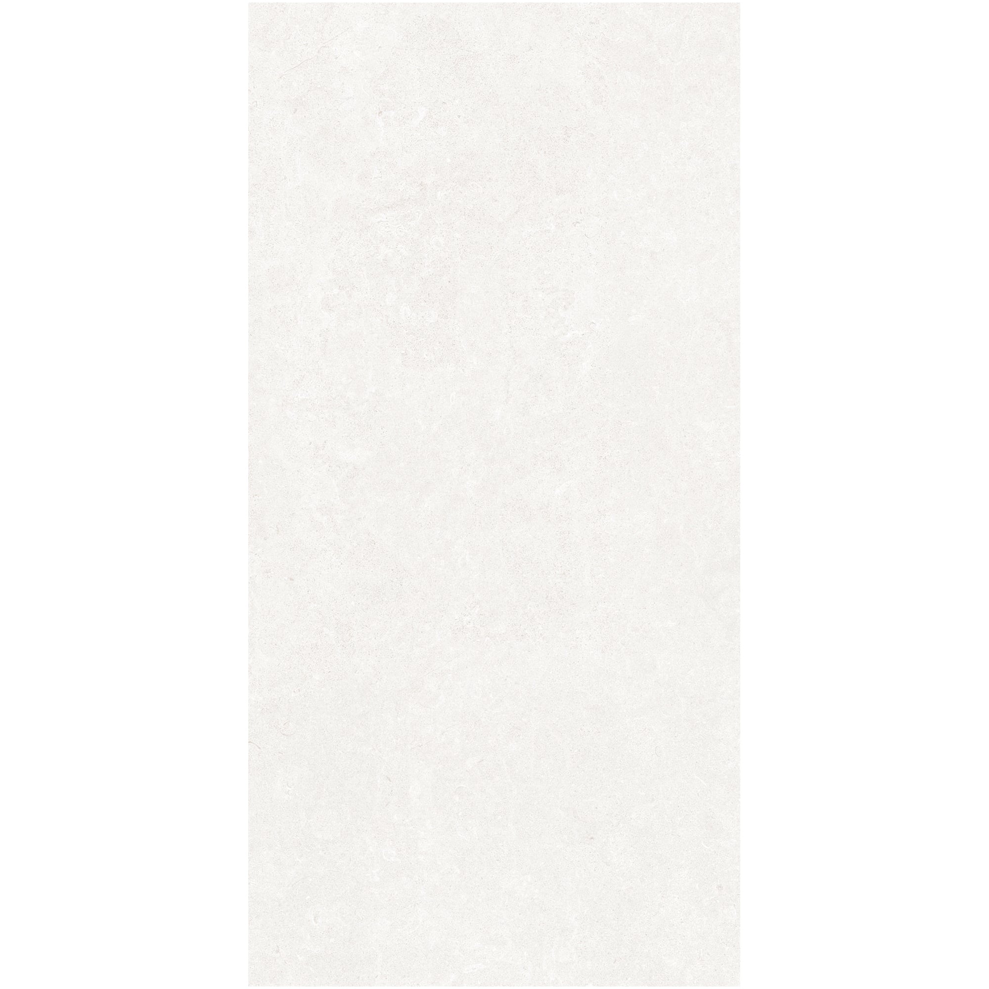 Ghent White Anti-Slip Porcelain Tile 60x120cm Matte