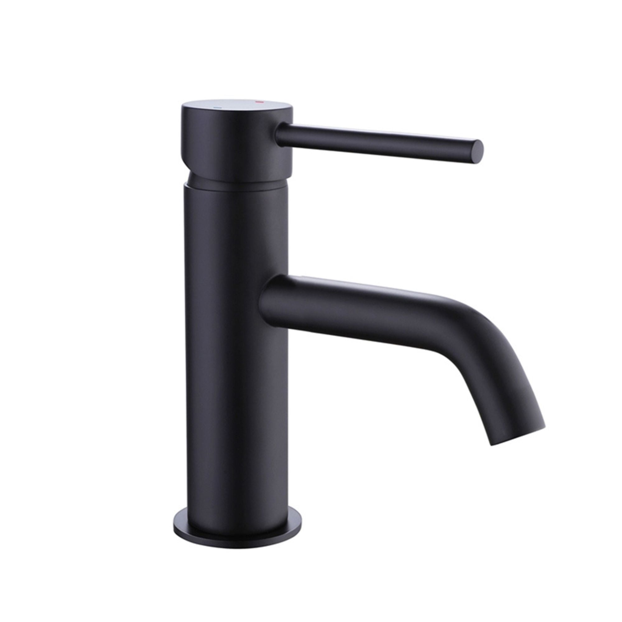 Granlusso portofino basin mixer black matt