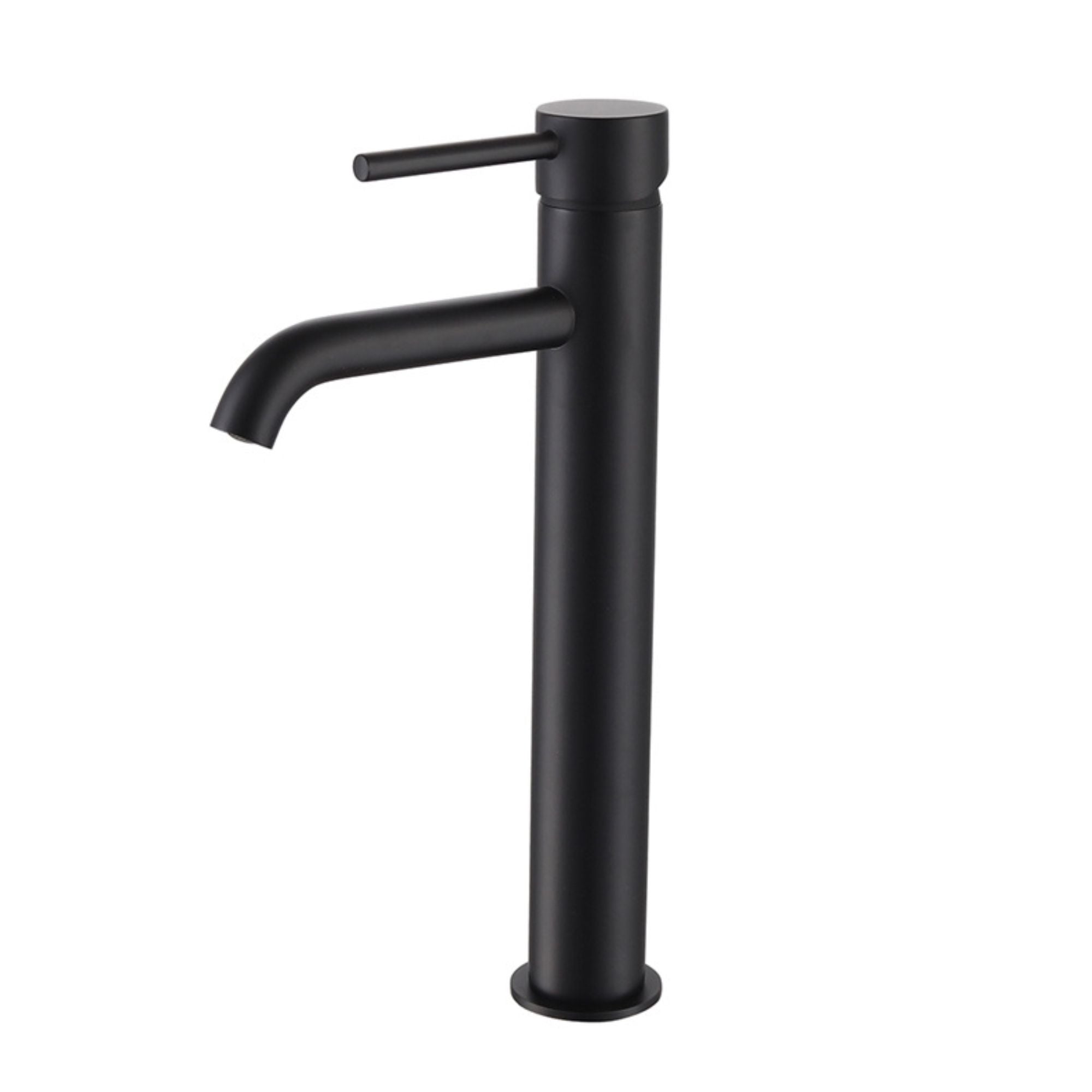 Granlusso portofino tall basin mixer black matt