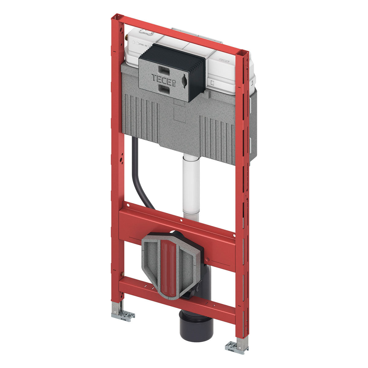 granlusso tece wall hung toilet frame with concealed cistern 1120mm