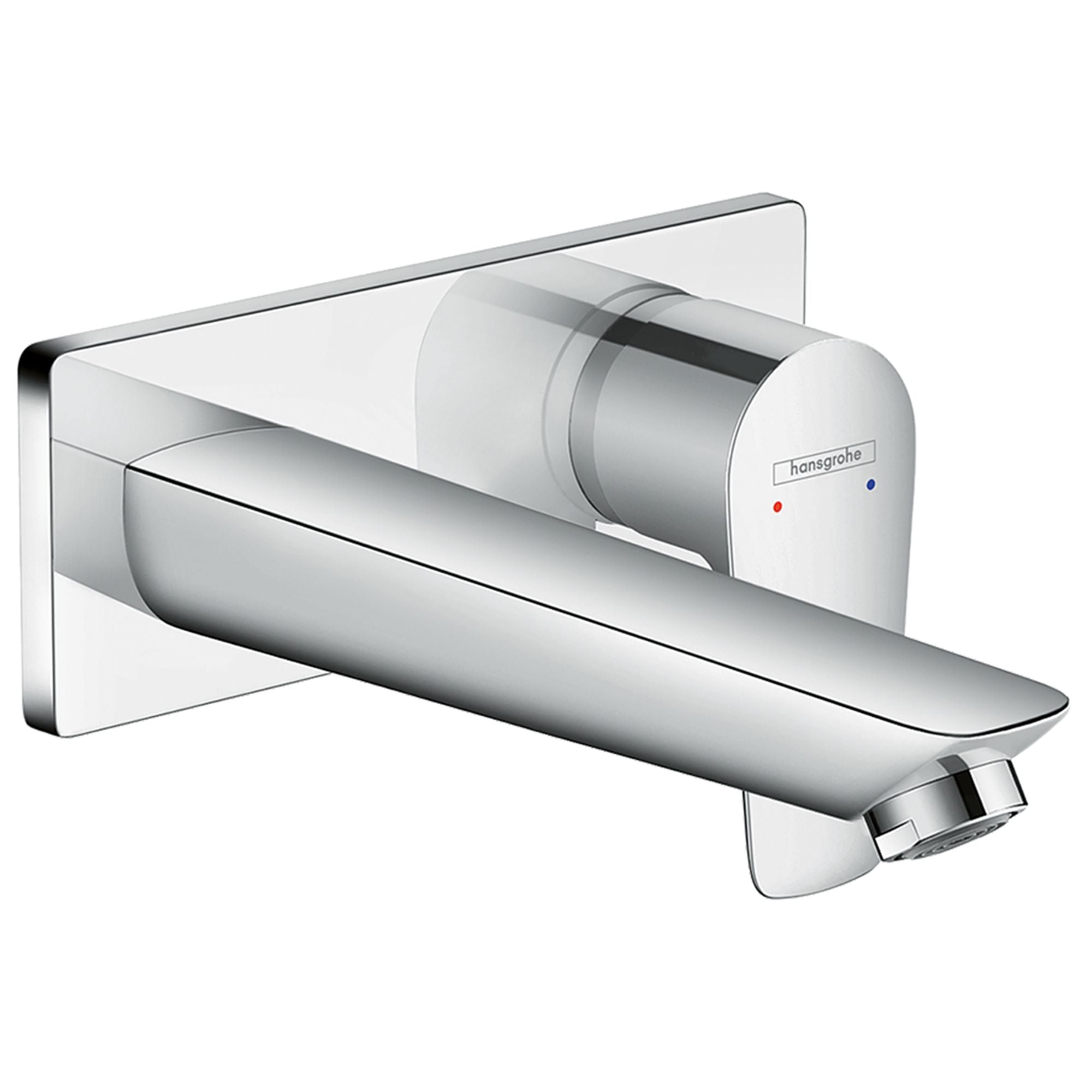 Hansgrohe Talis E Wall Mounted Single Lever Basin Mixer Tap - Chrome