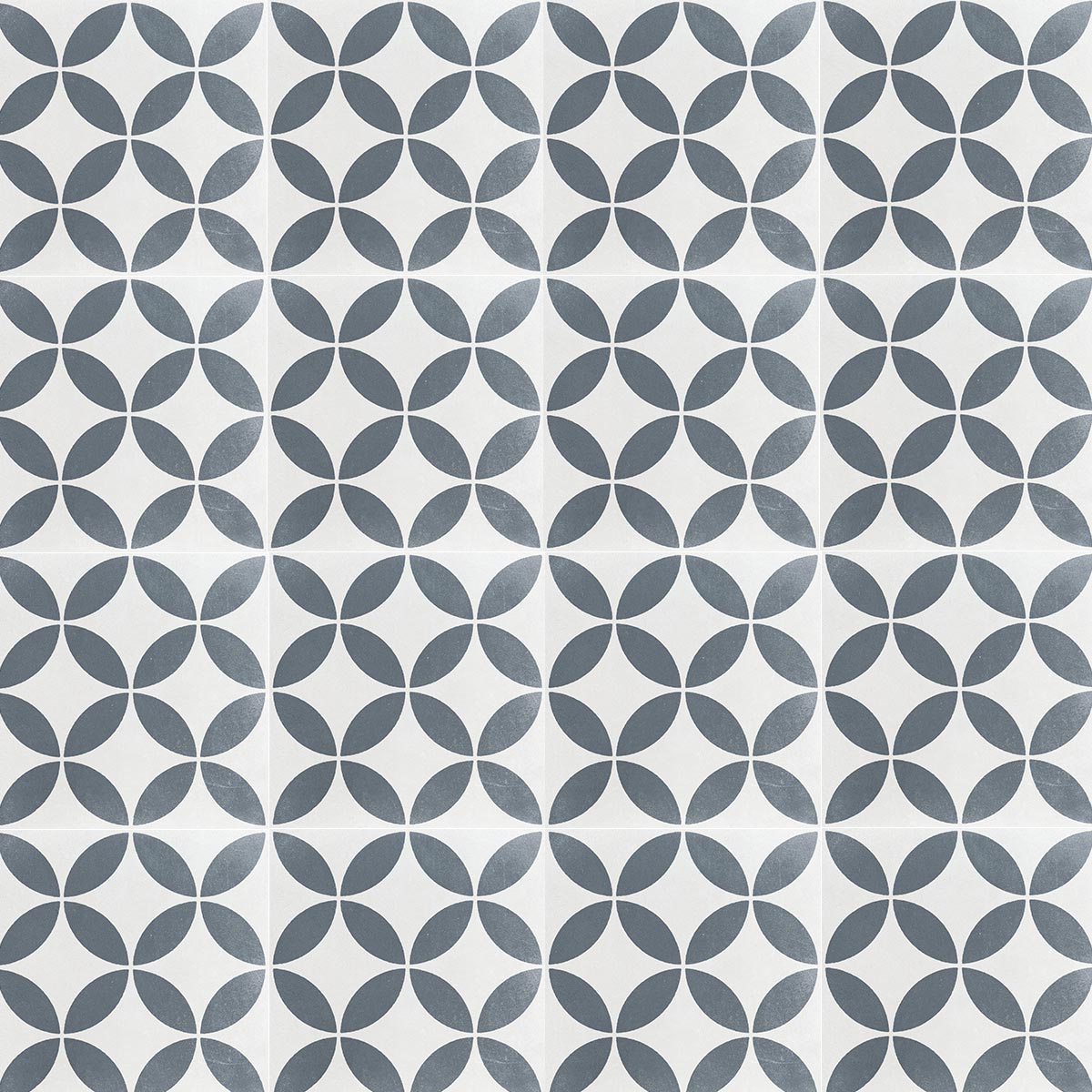 Havana White Petals Matt Porcelain Tile 22 x 22cm