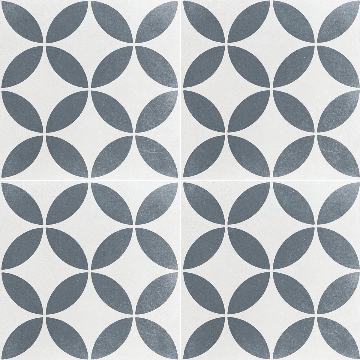 Havana White Petals Matt Porcelain Tile 22 x 22cm