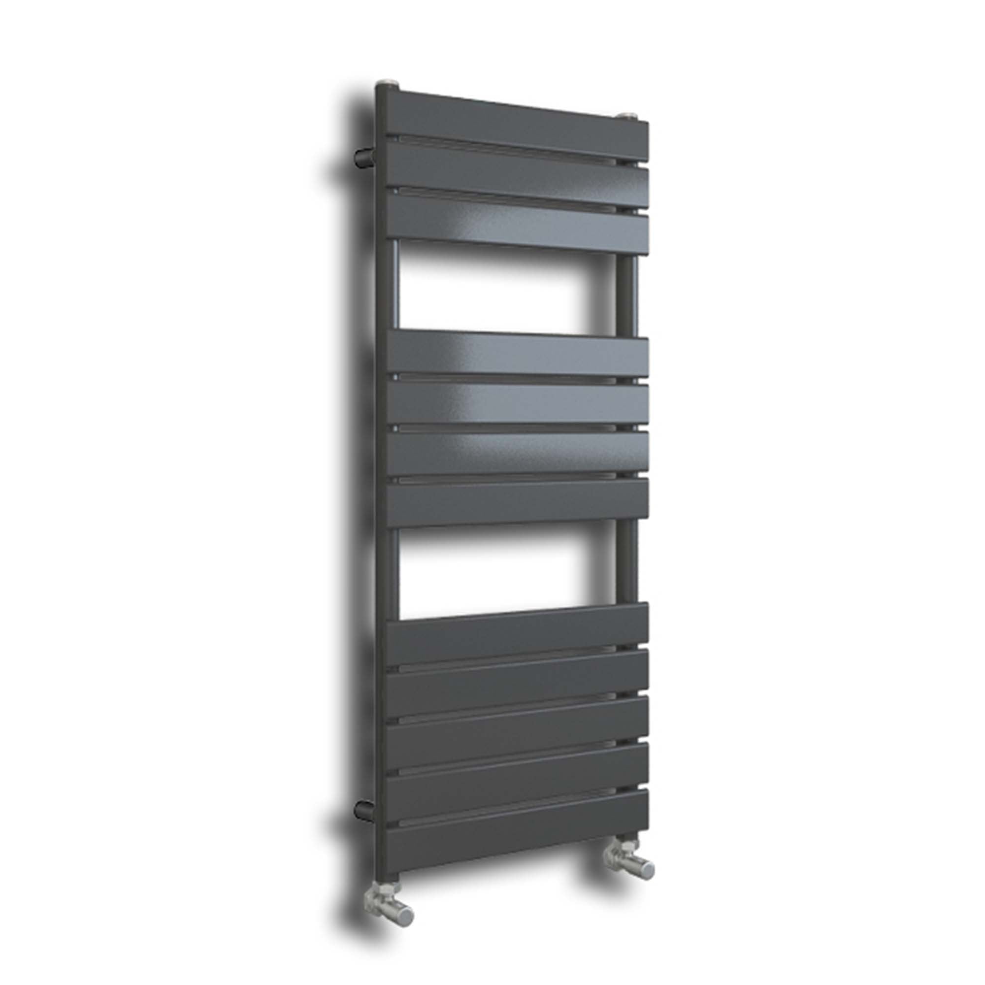 harper designer heated towel rail 1200x600mm anthracite