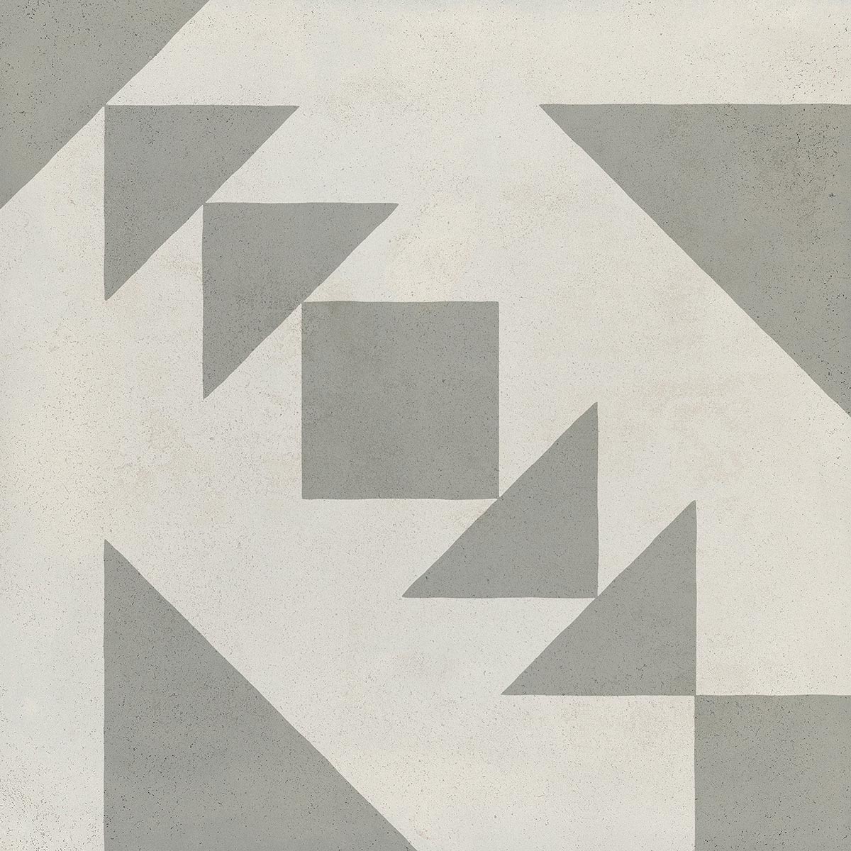 Cuban Silver Arrow Matt Porcelain Tile 22 x 22cm