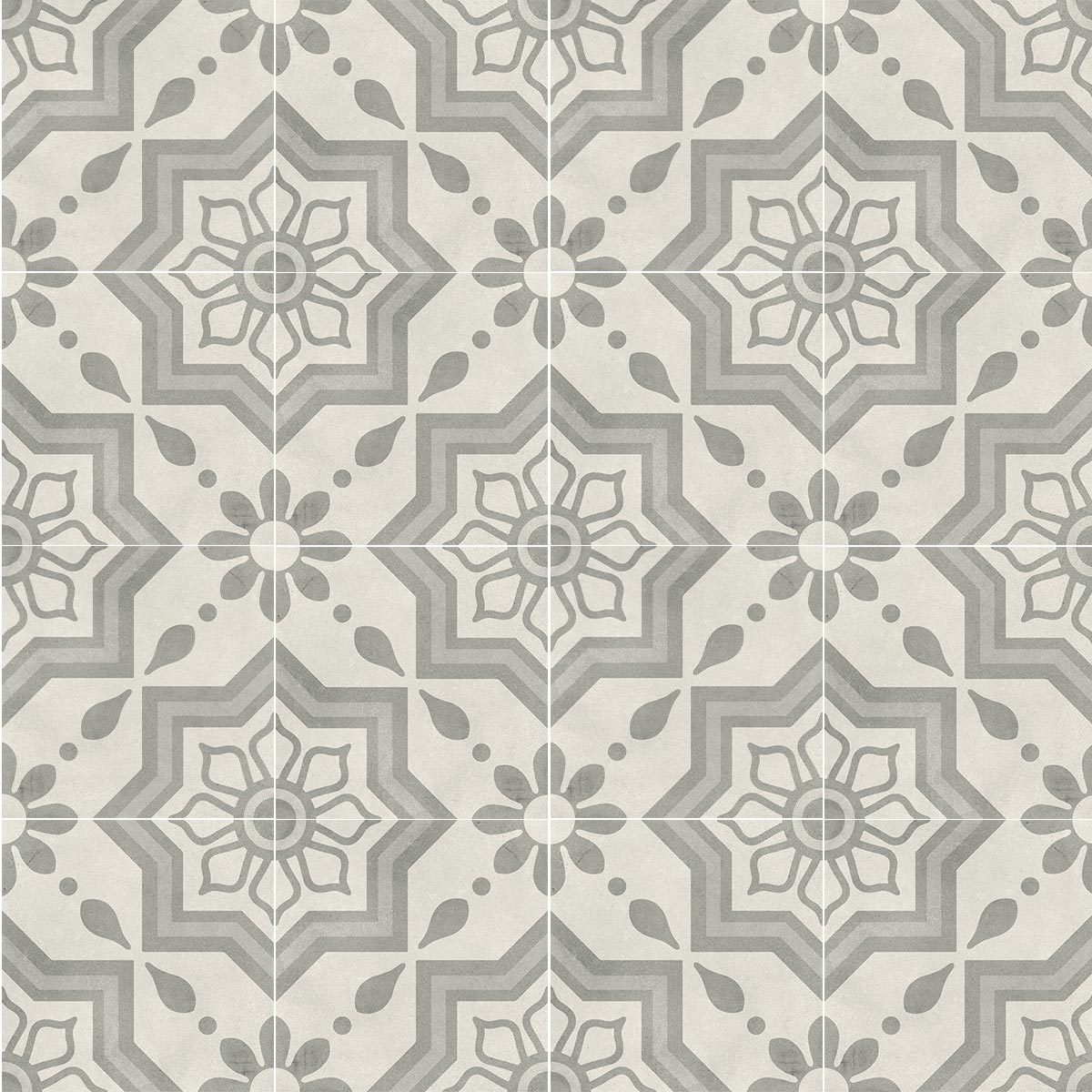 Cuban Silver Sky Matt Porcelain Tile 22 x 22cm