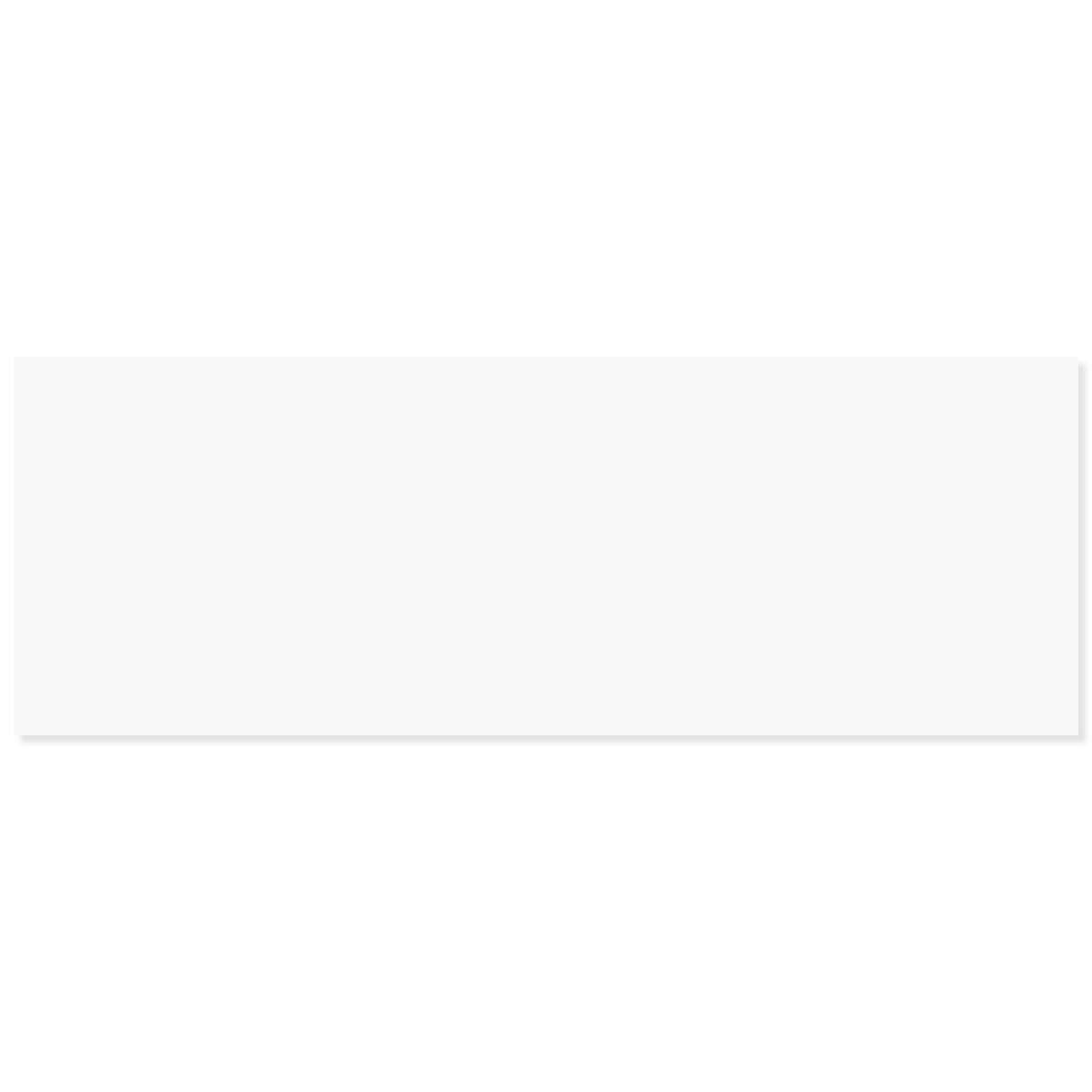 ice white decor wall tile 33x100cm matte