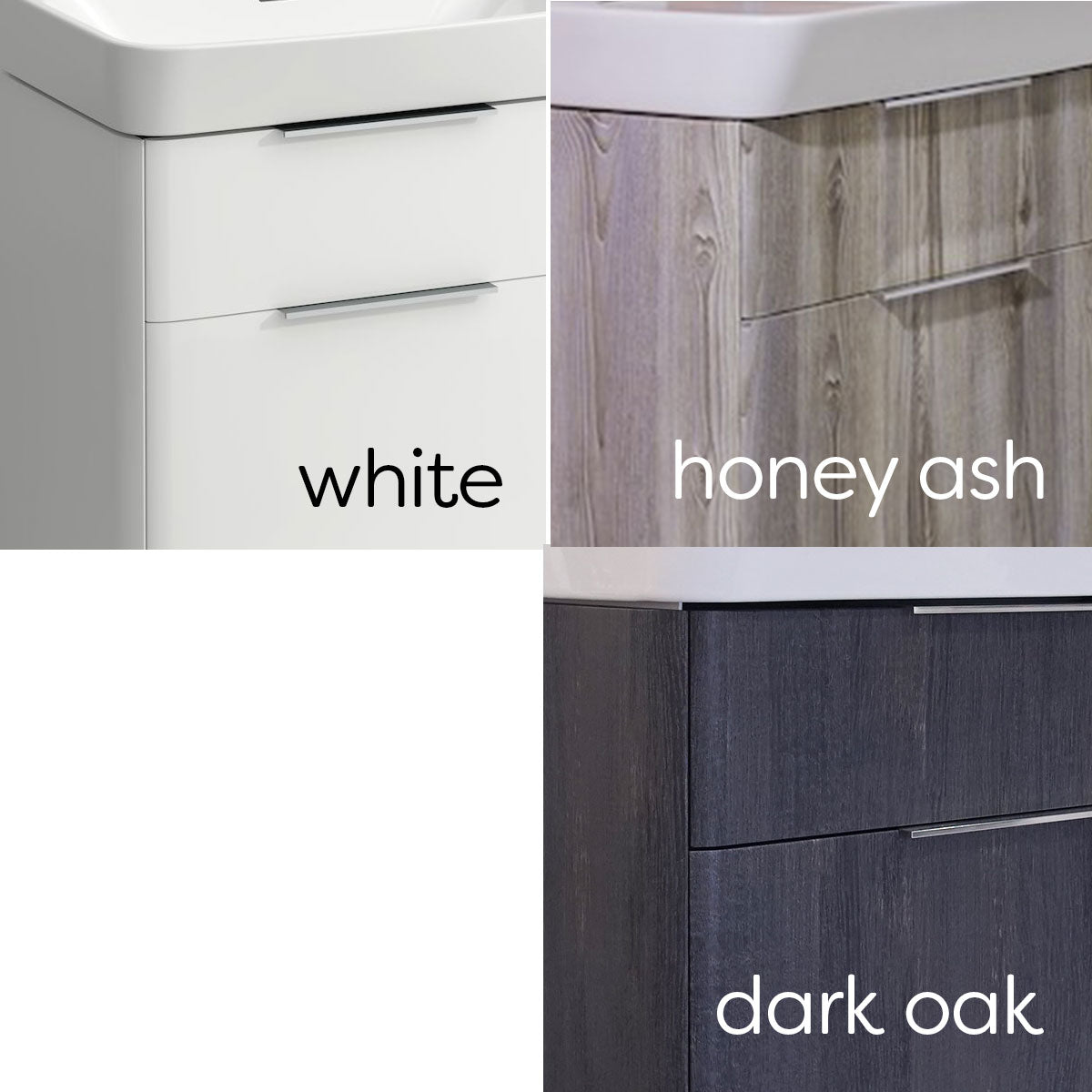 Laufen Moderna Two Drawer Wall Hung Vanity Washbasin Unit With Shelf Surface