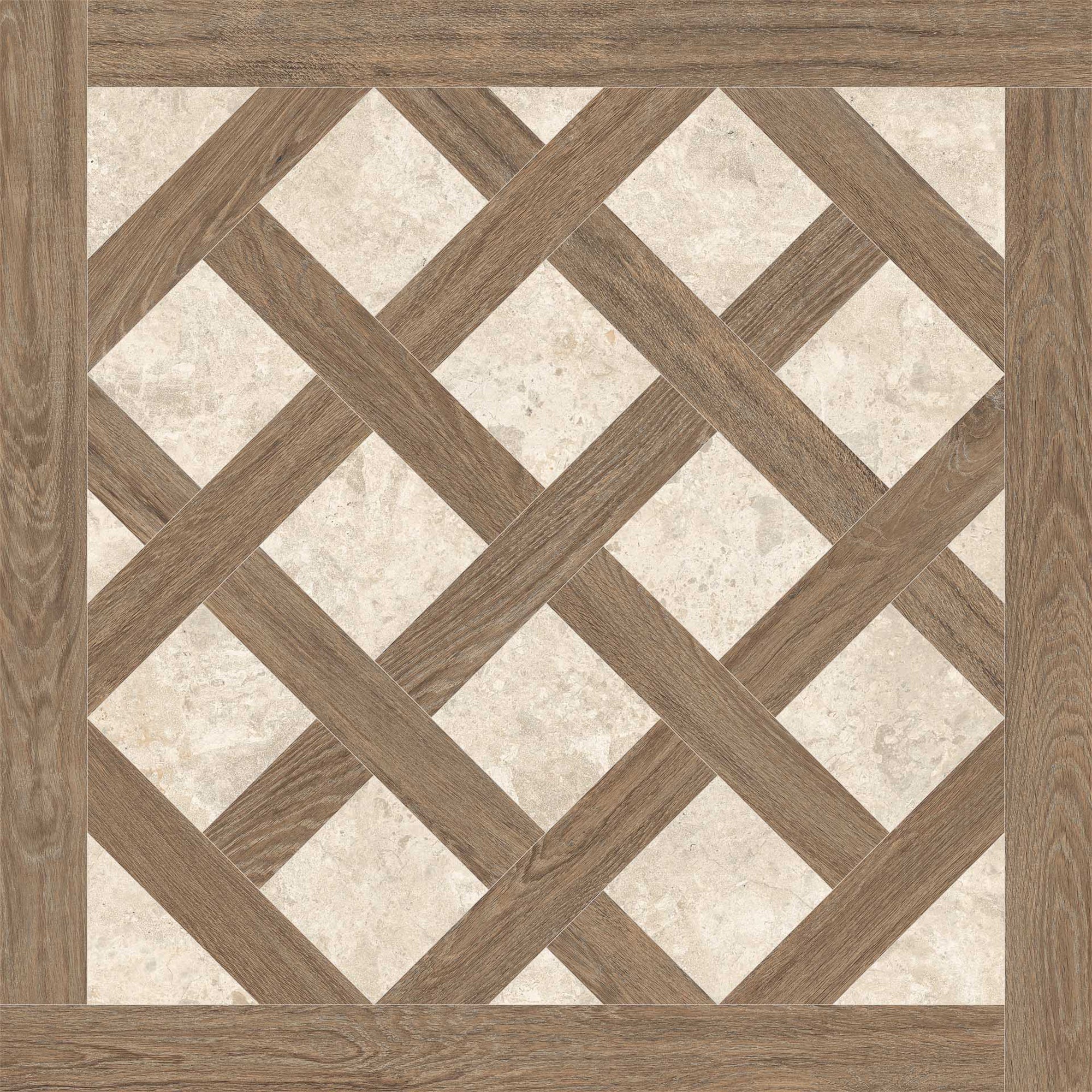 livorno crema parquet oak wood effect porcelain tile 120x120cm matt single
