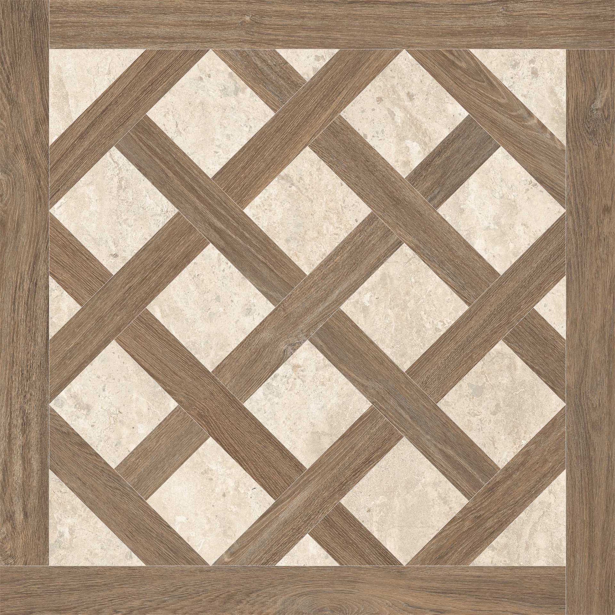 livorno crema parquet oak wood effect porcelain tile 120x120cm matt single