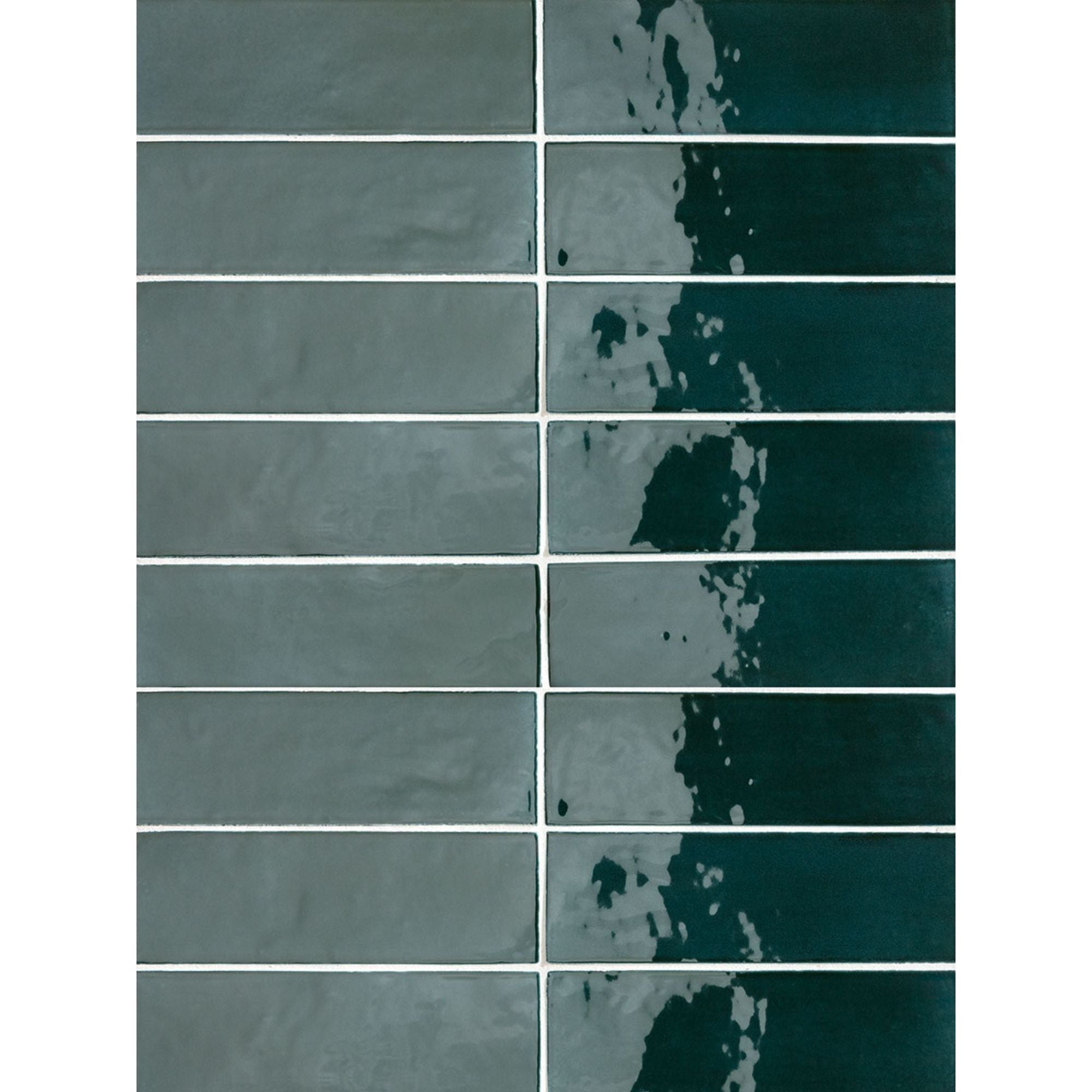 Lush Jade Wall Tile 5x16cm Gloss