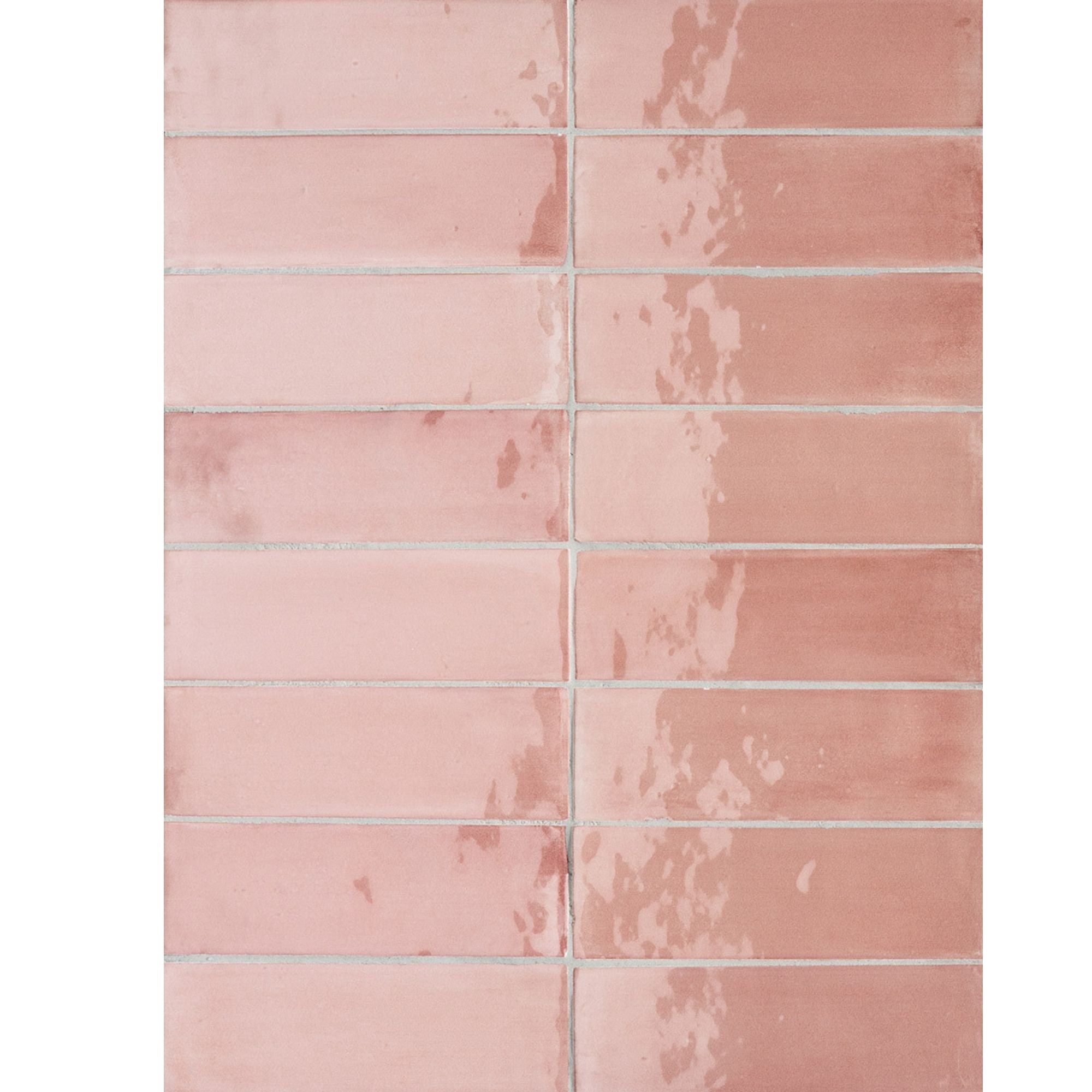 Lush Pink Panther Wall Tile 5x16cm Gloss