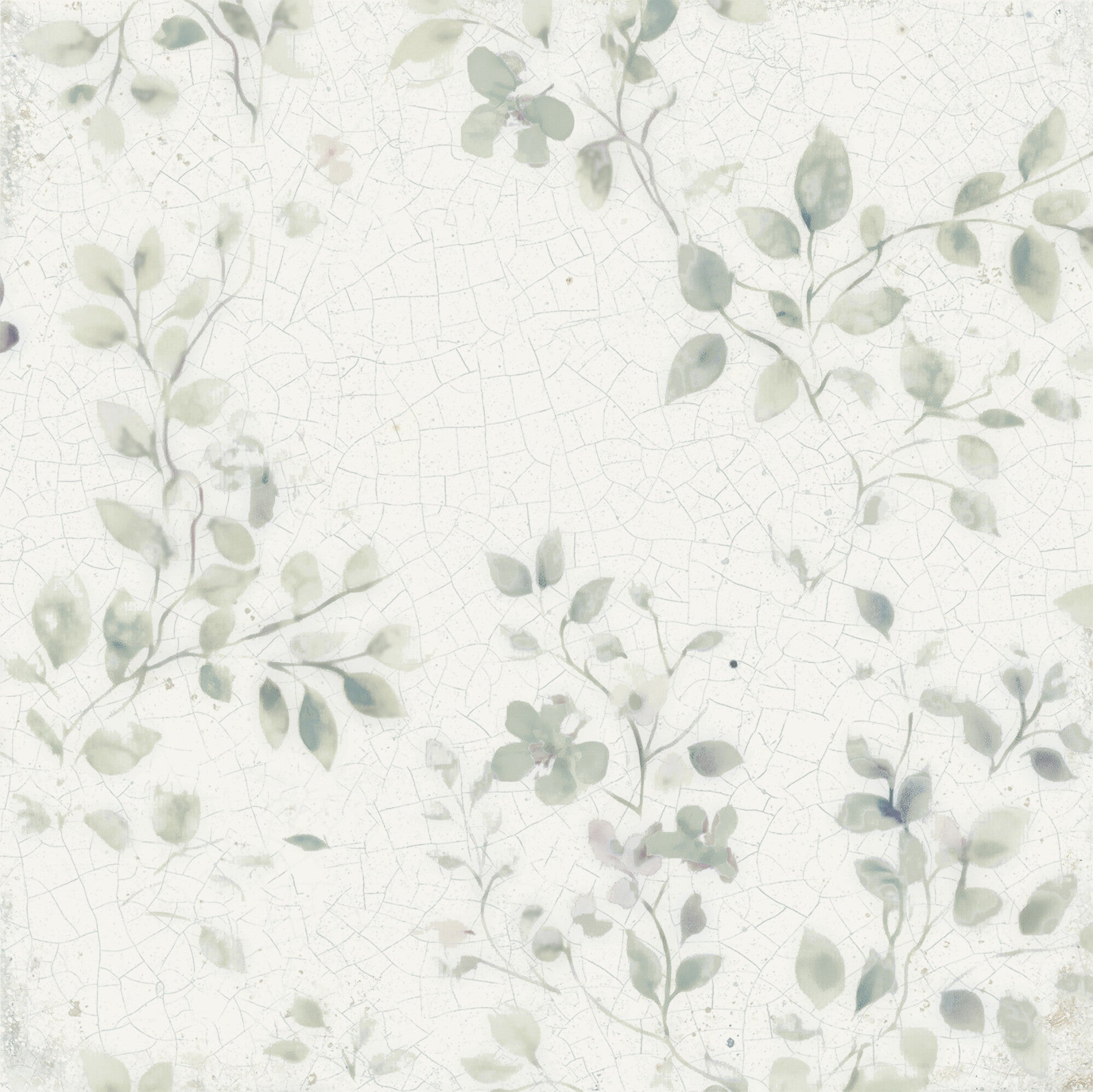 Mayolica Bloom Pattern Wall Tile 15x15cm Gloss Deluxe Bathrooms