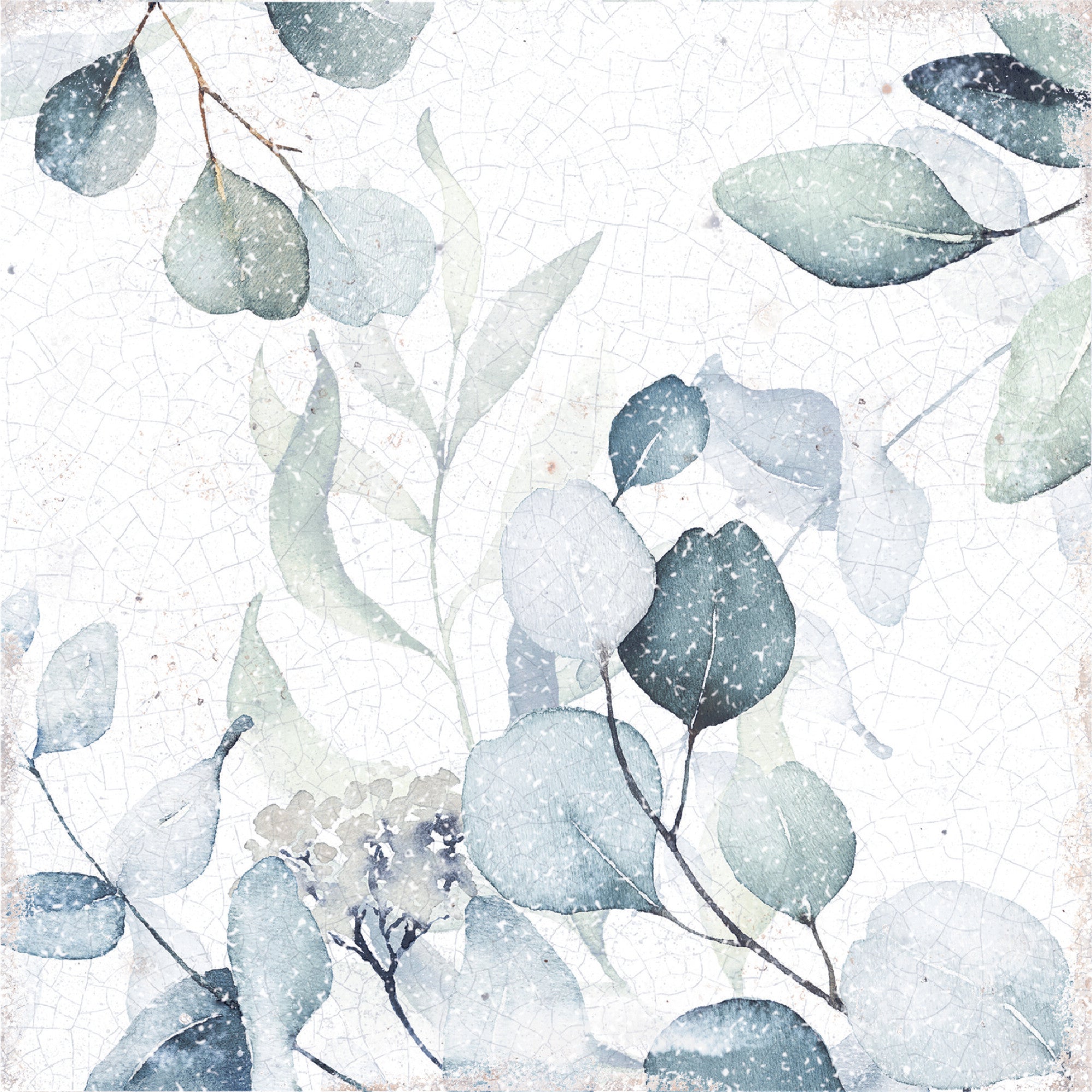 Mayolica Woods Pattern Wall Tile 15x15cm Gloss Deluxe Bathrooms