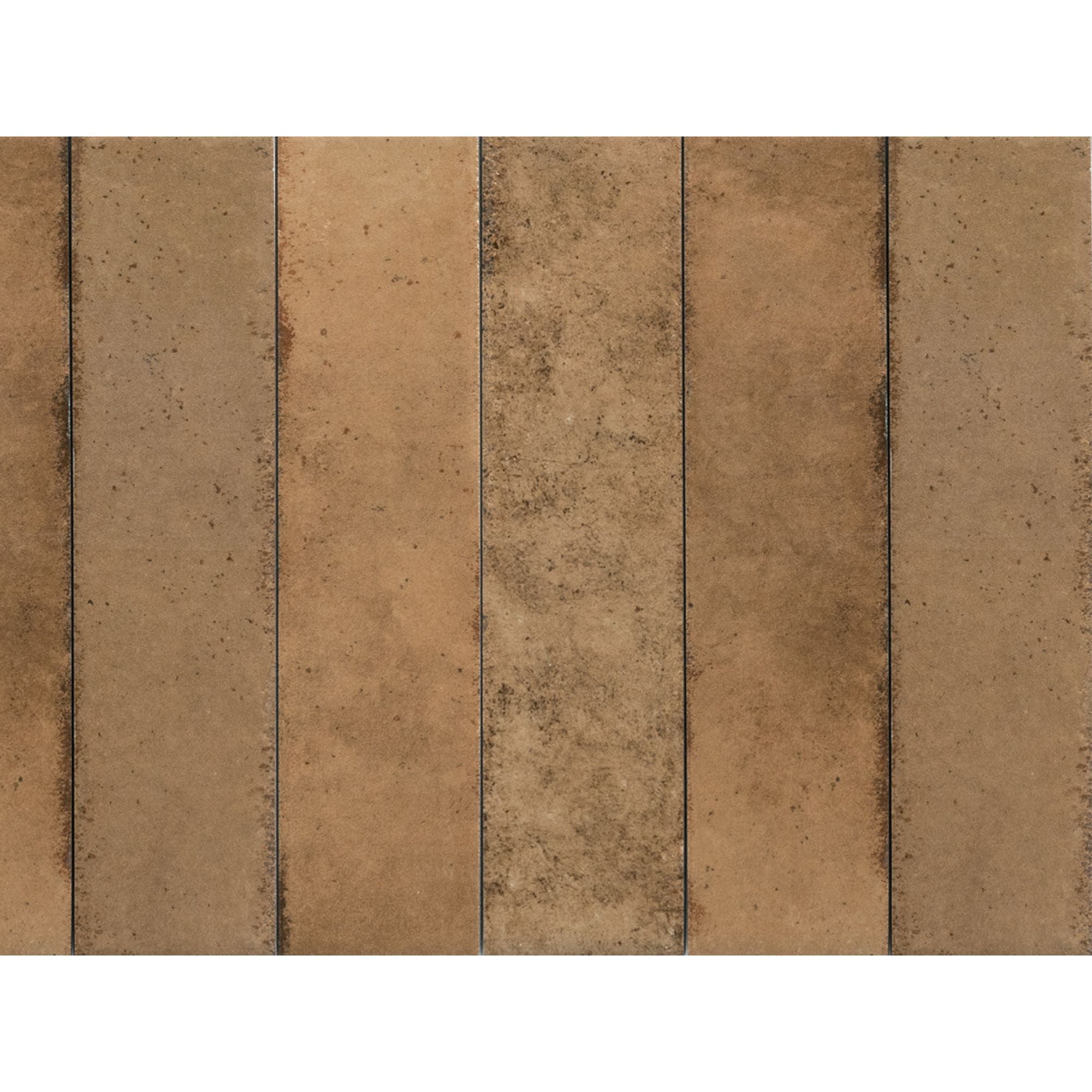 Medina Cedro Porcelain Tile 6x25cm Gloss