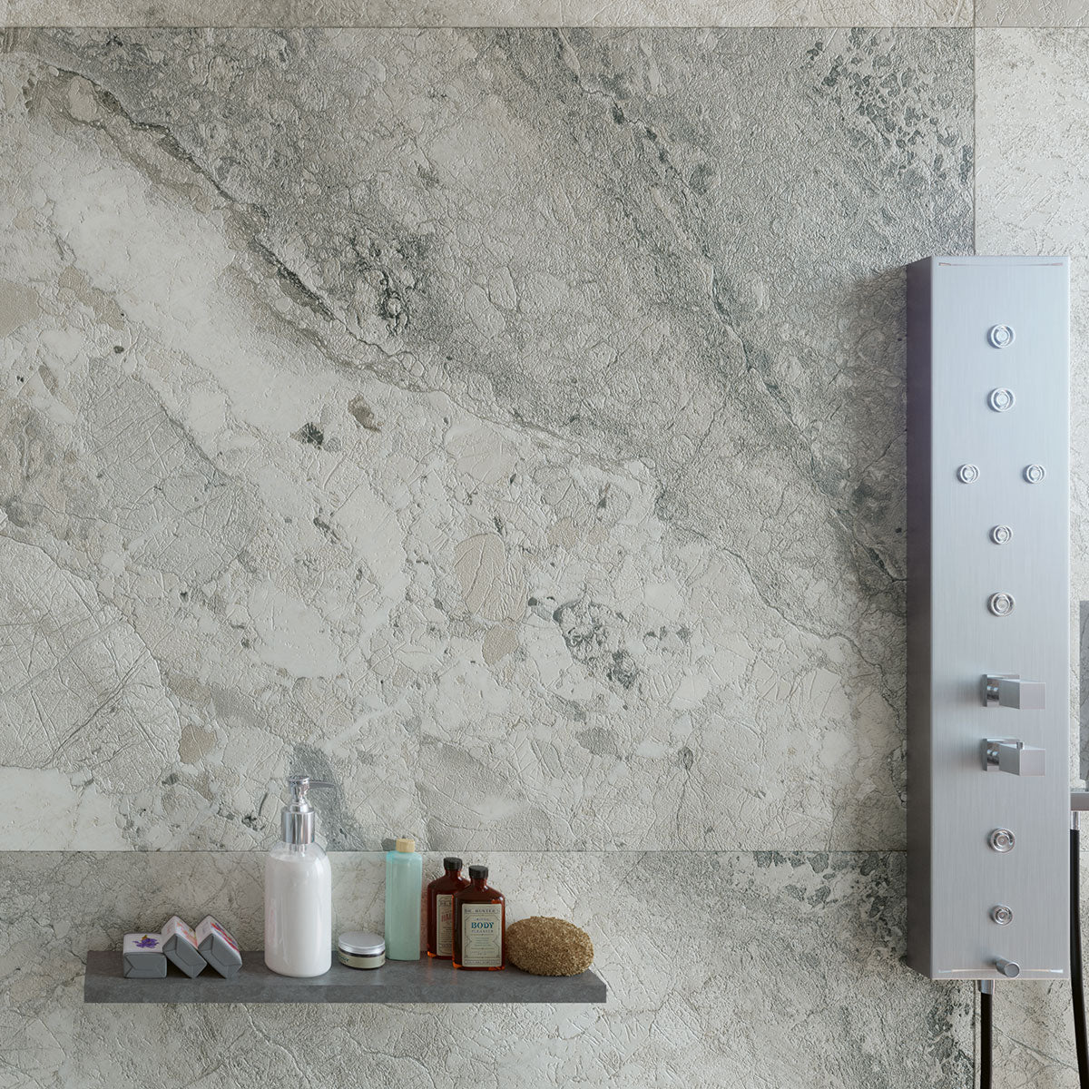 Dreamy Road 4D Shaped Matt Marble Tile 100 x 100cm