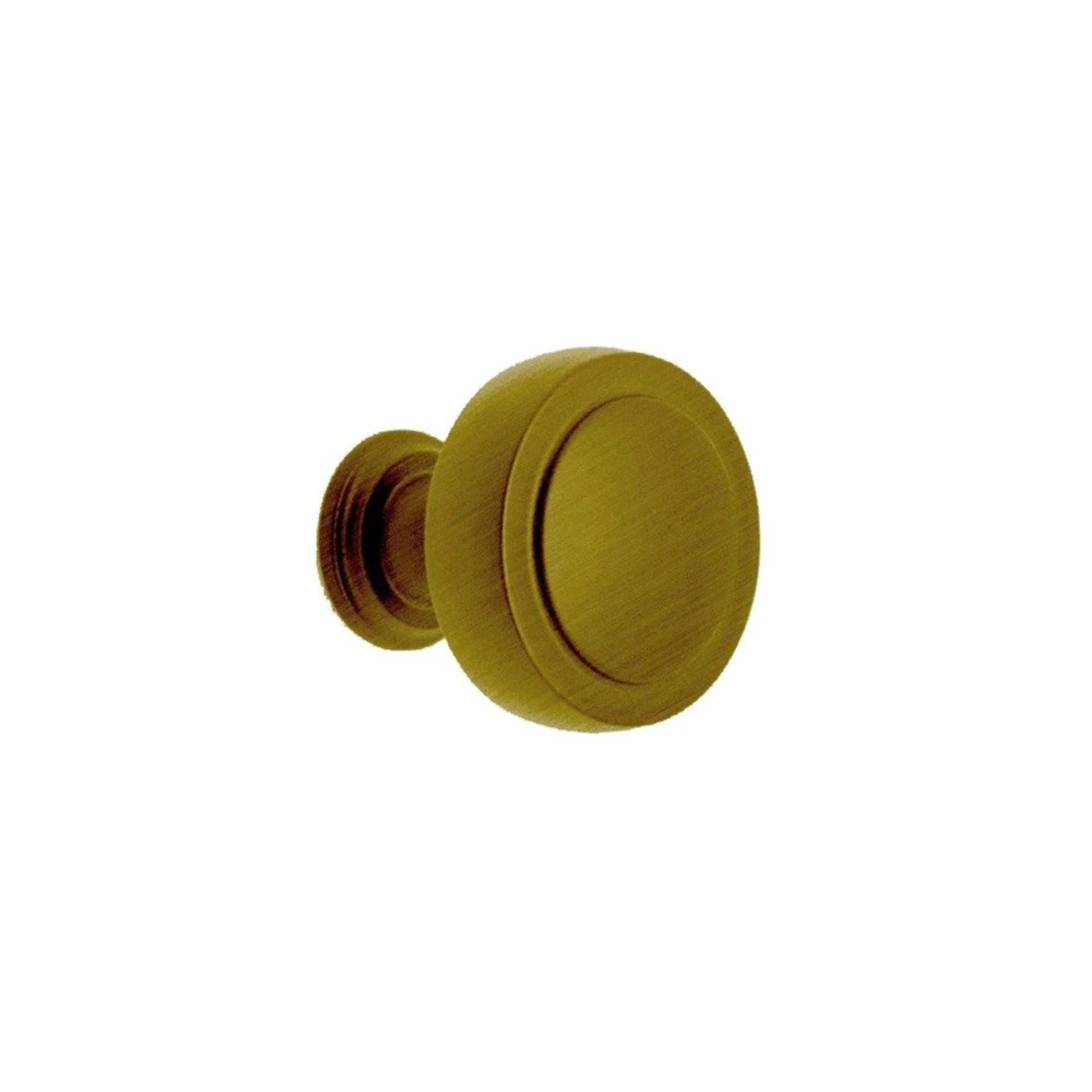 Newbury Vanity Unit Knob Brushed Antique Matt