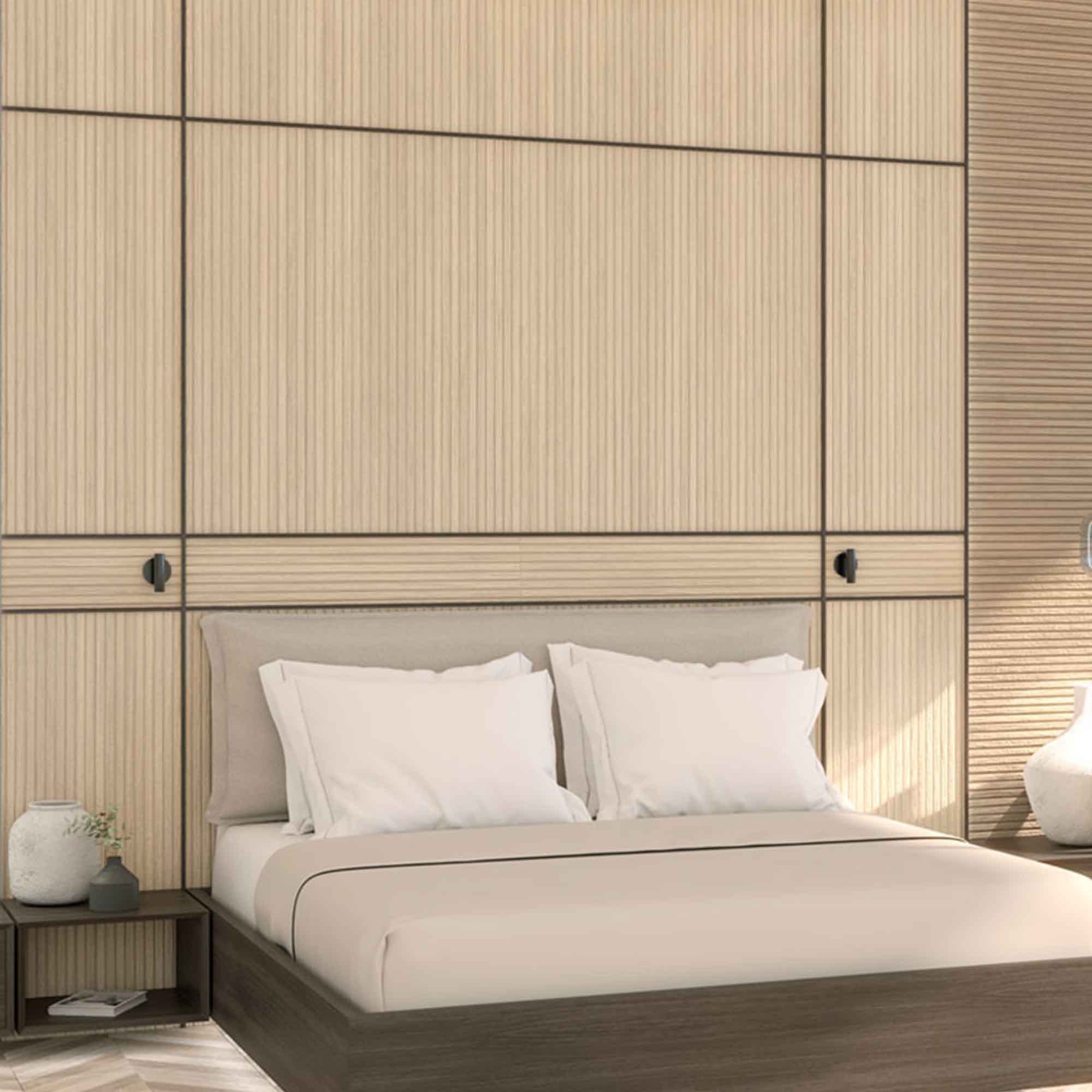 nordic maple slat decor wood effect porcelain tile matt 60x120cm