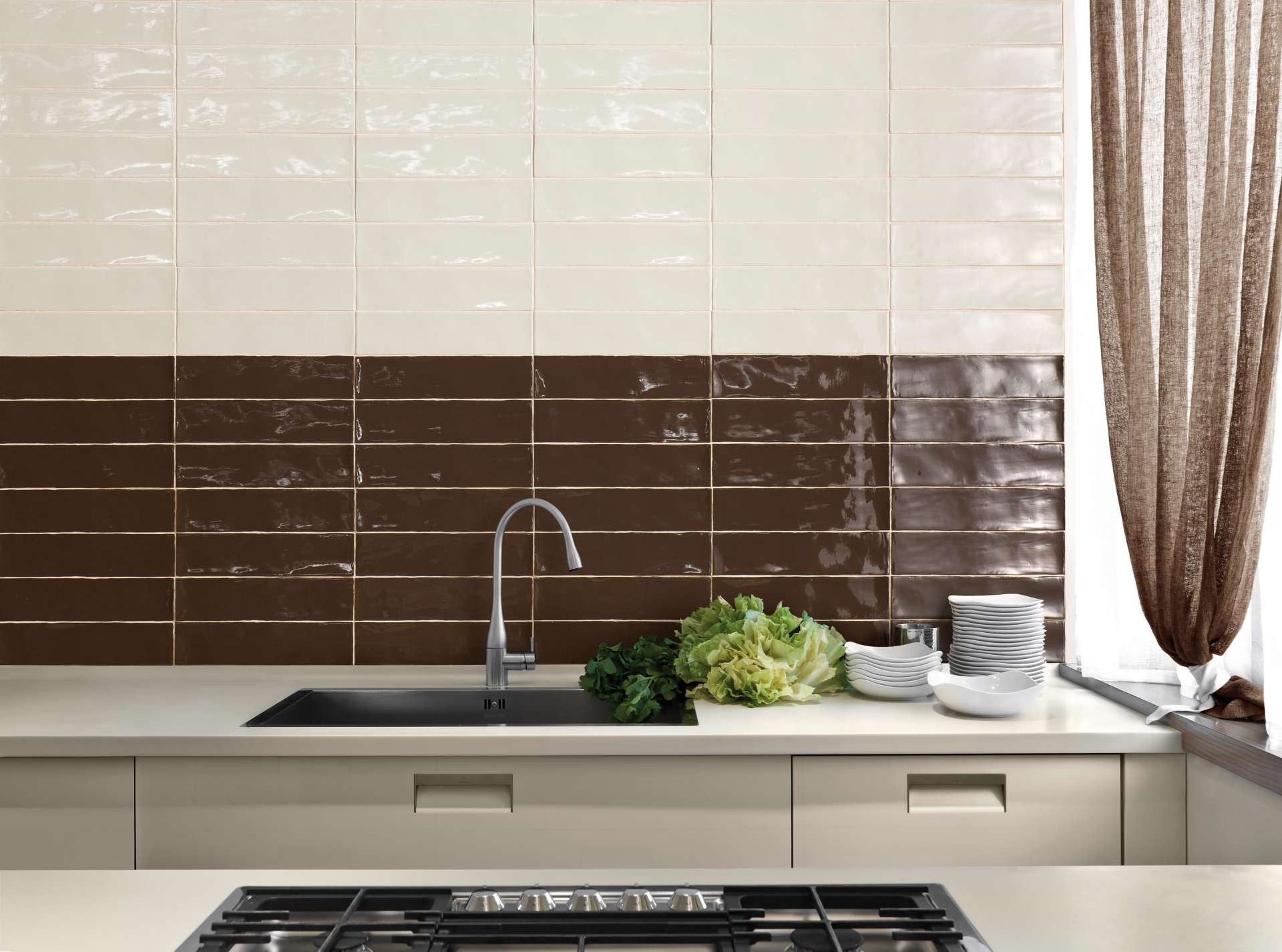 Poitiers Beige Wall Tile 7.5x30cm Gloss