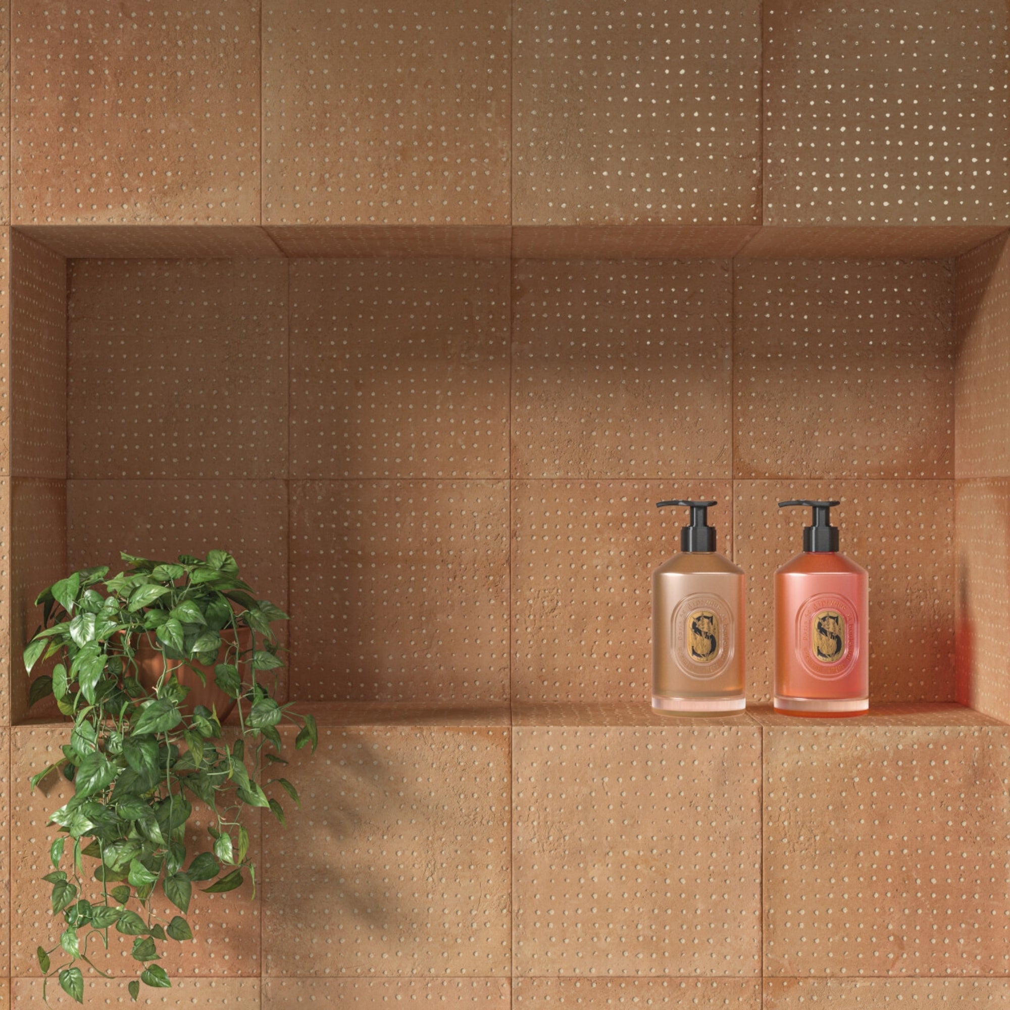 Pangea Clay Spot Porcelain Tile 22x22cm Matt