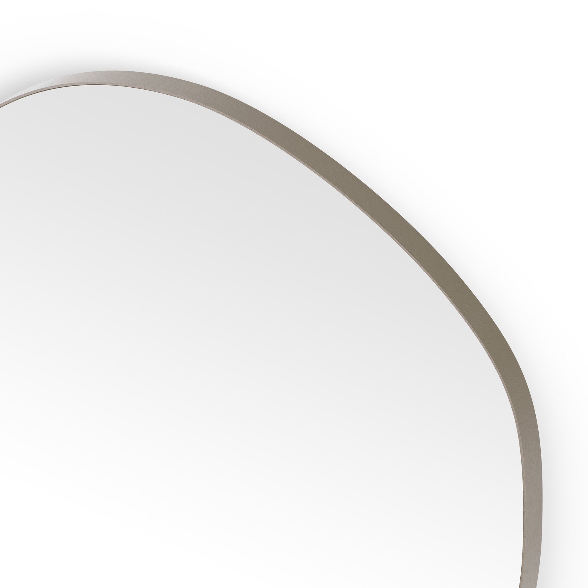 shore organic bathroom mirror 60 brushed bronze