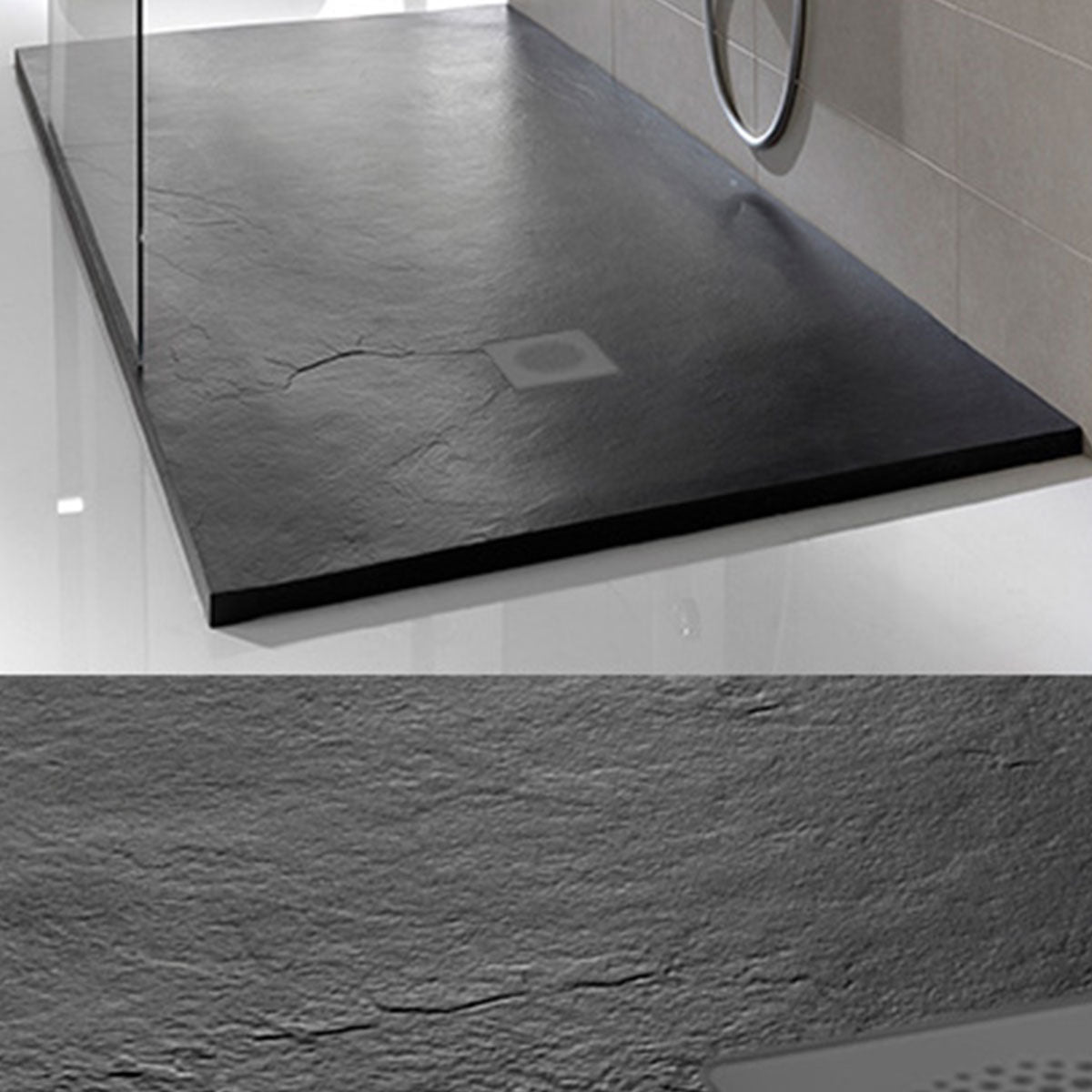 SolidSoft Flexible Soft Shower Tray - Rectangular
