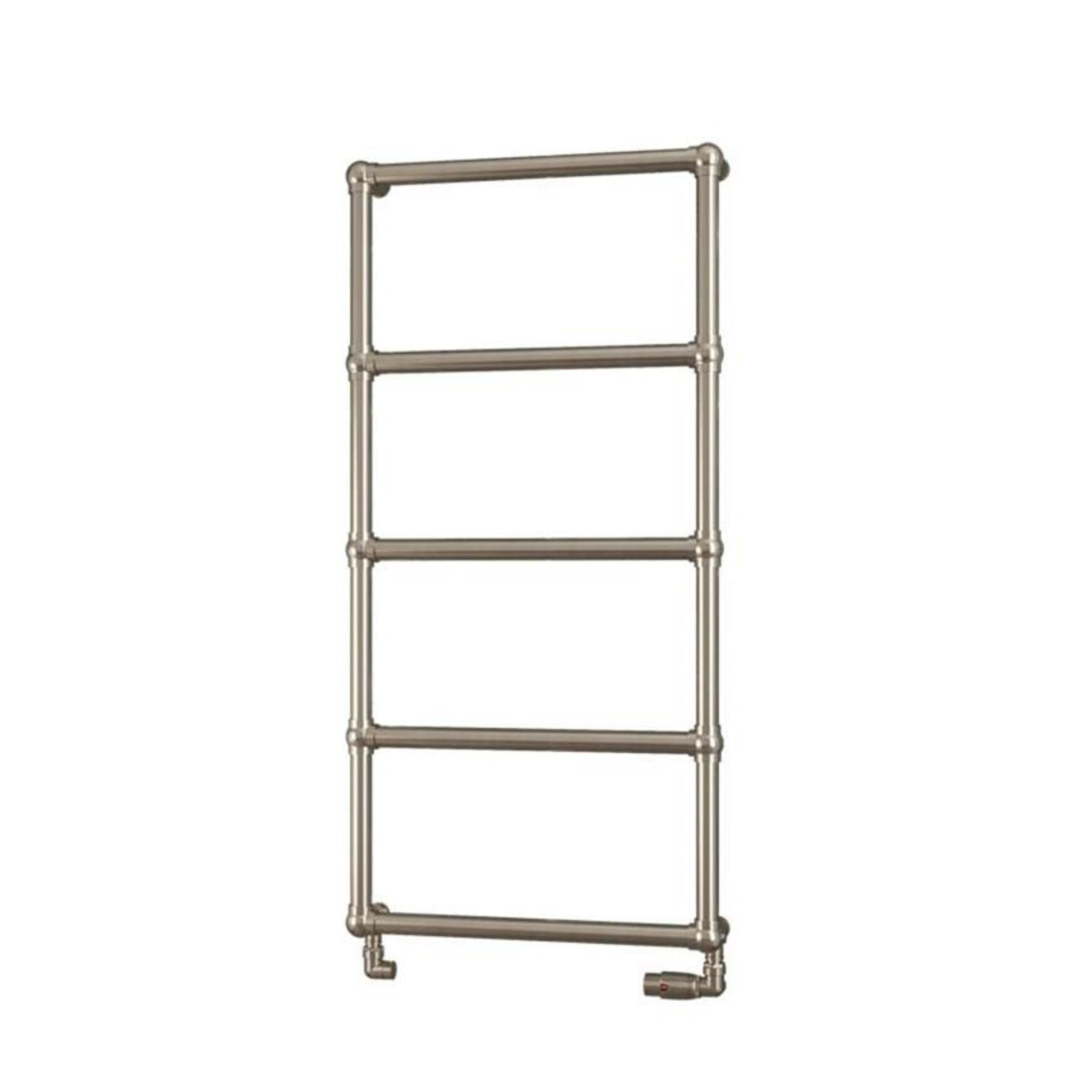 Stour Traditional Heated Towel Rail - Brushed Brass