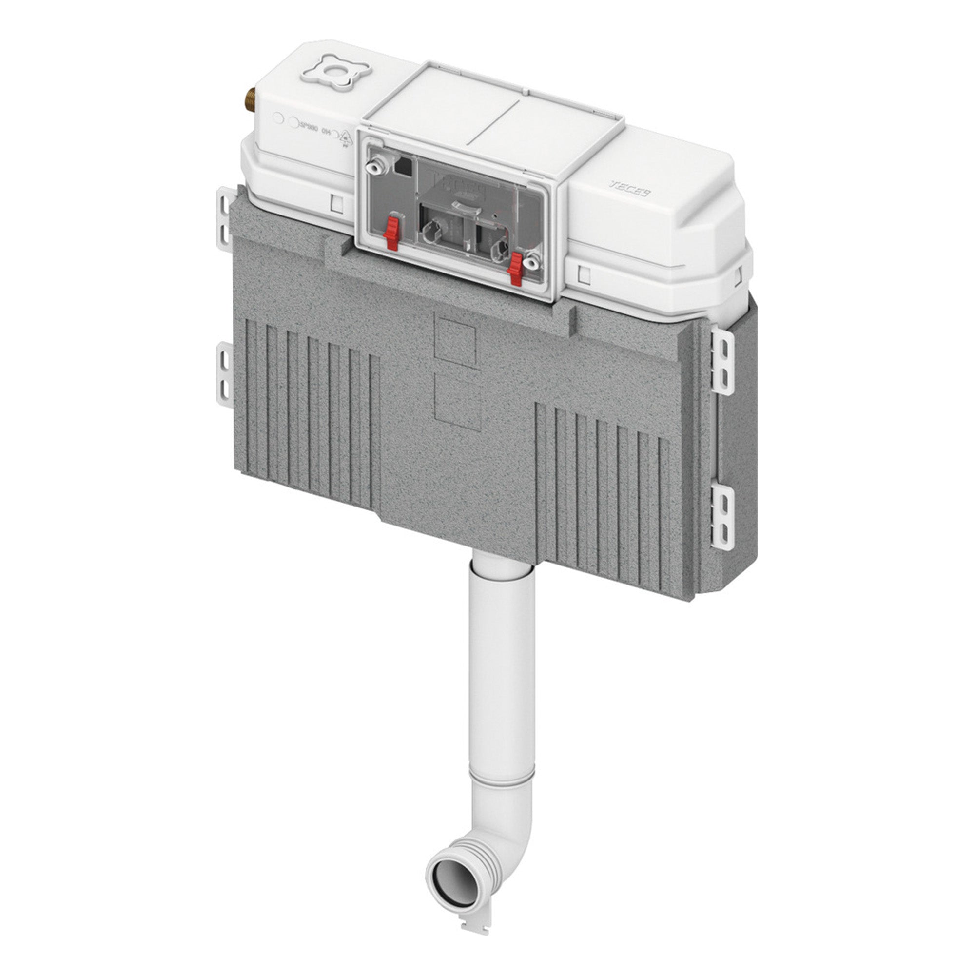 tece concealed dual-flush uni cistern 1120mm