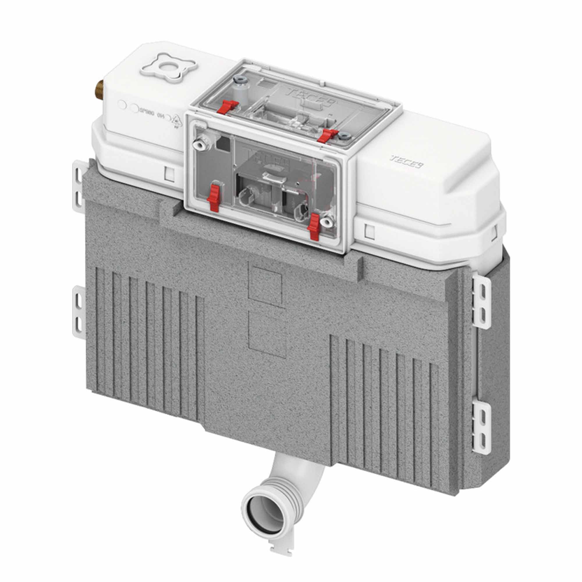 tece concealed dual-flush uni cistern 820mm