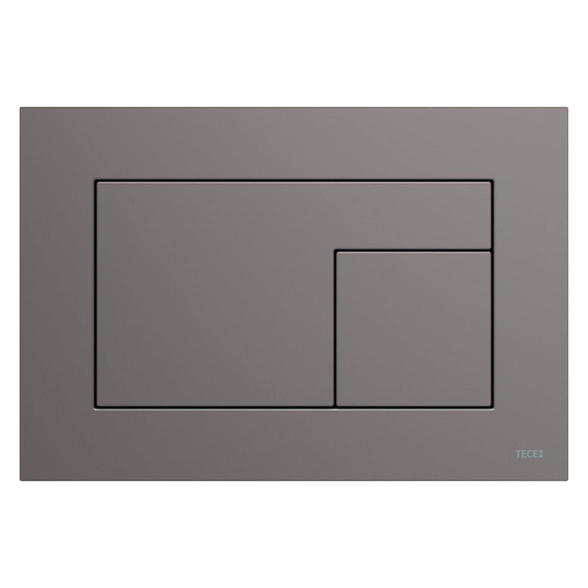 tece velvet dual flush plate anthracite matt
