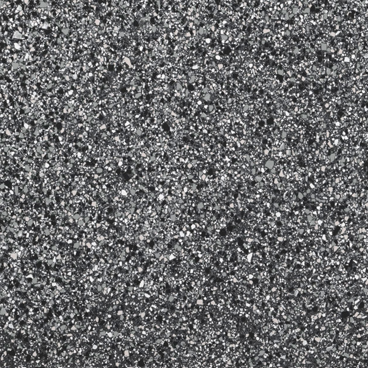 Terrazzo Lux Graphite Full-Bodied Porcelain Tile Matt 60 x 60cm