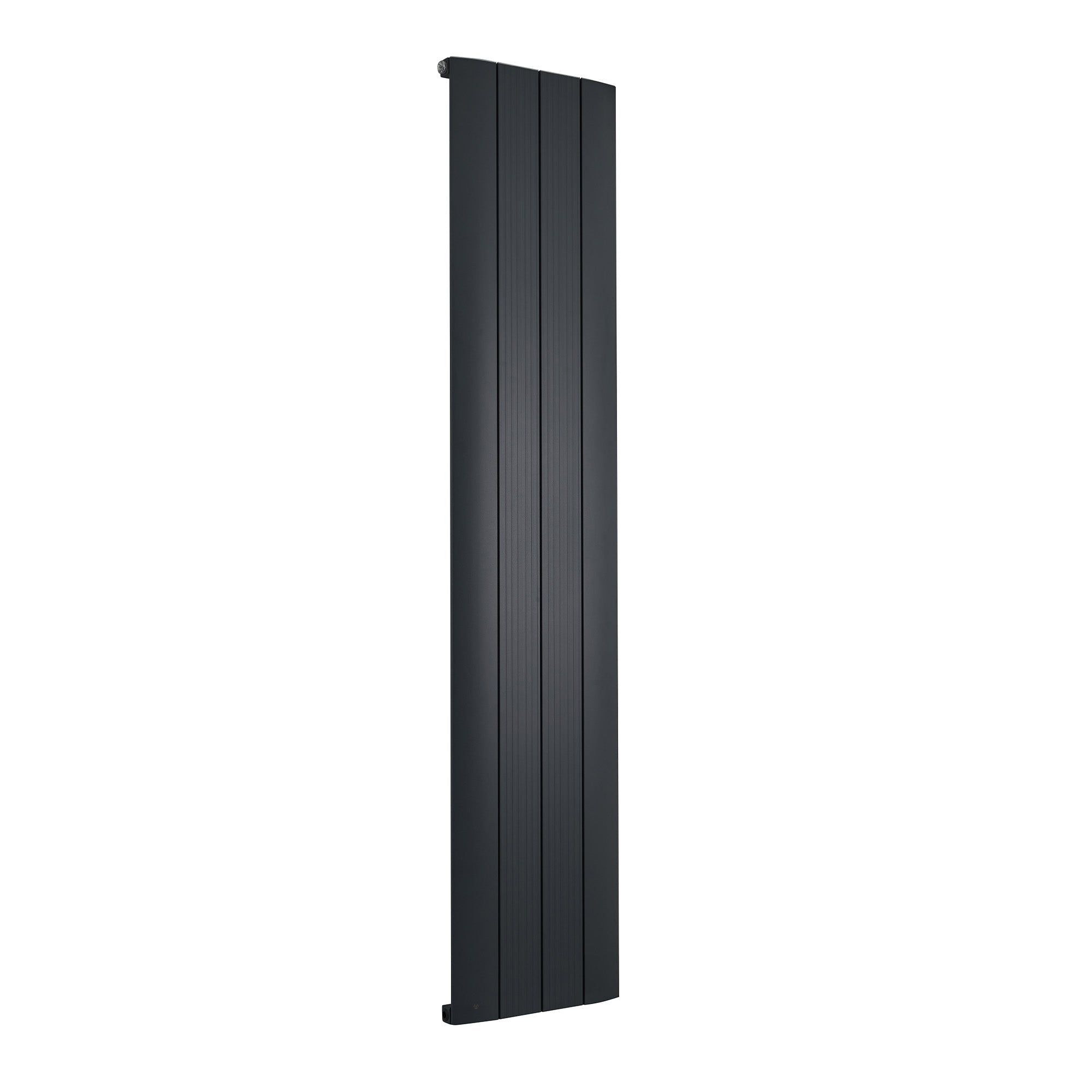tonbridge aluminium radiator 1800x375mm black