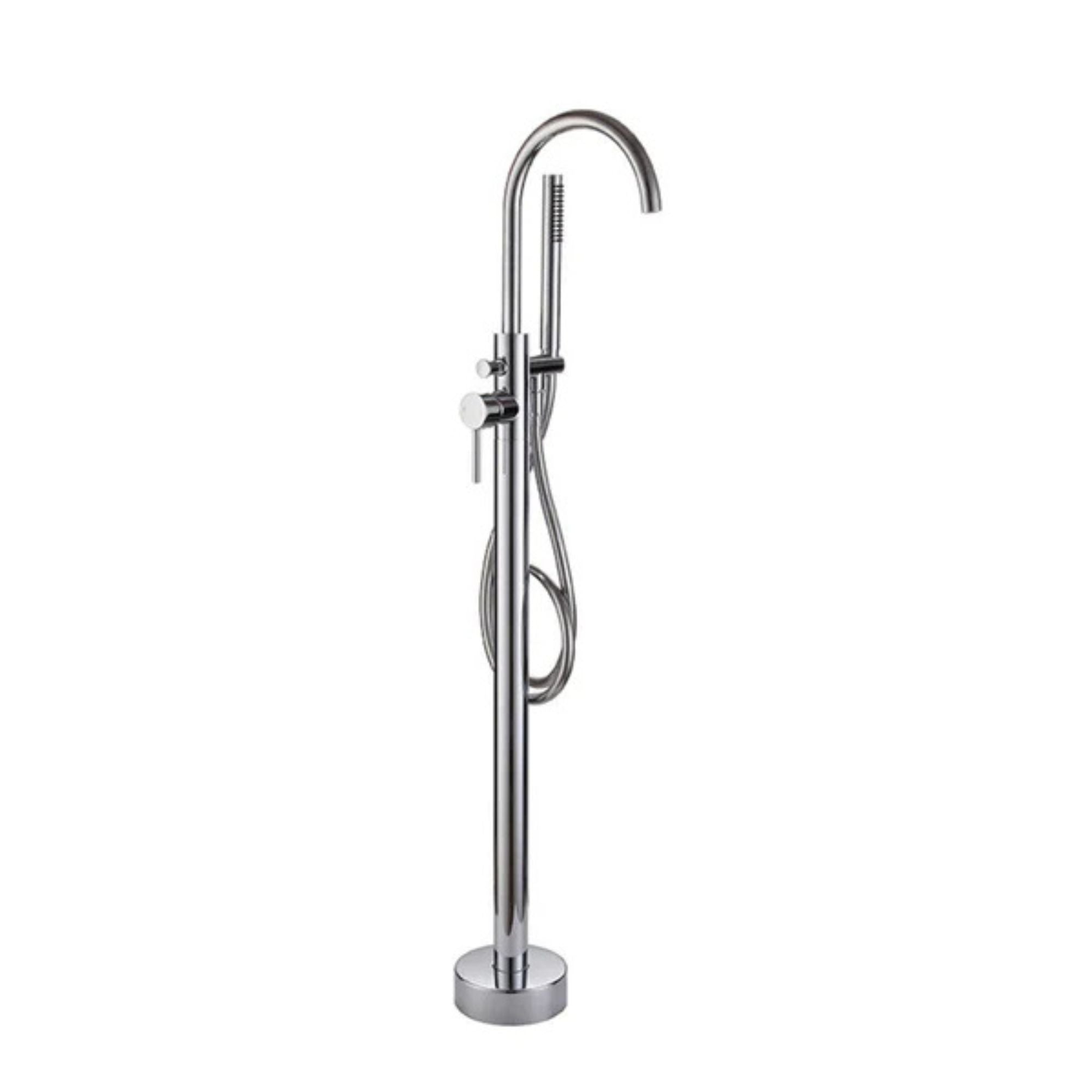 Granlusso Portobello Floor Standing Bath Shower Mixer With Handset
