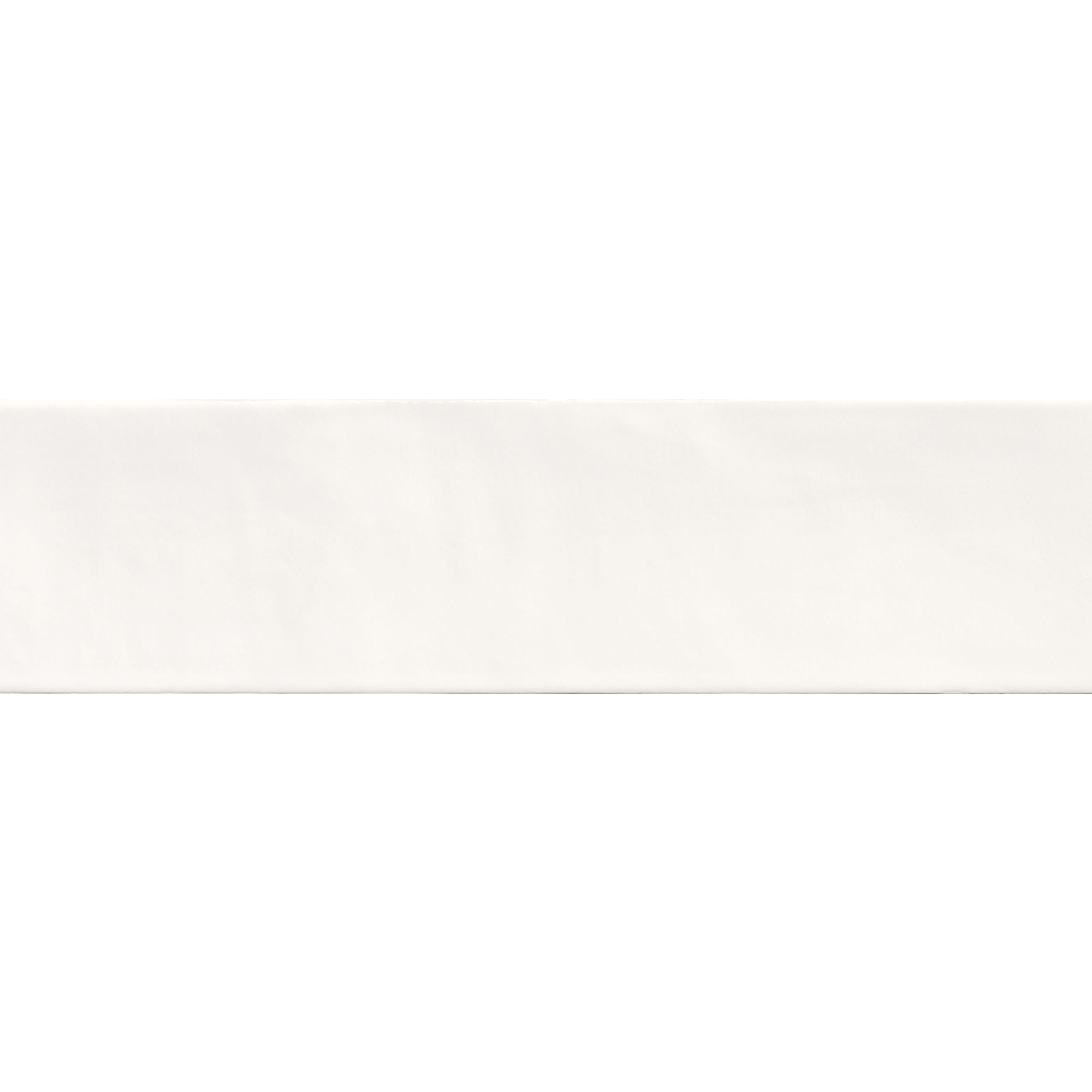 ColorART White Wall Tile 6.25x25cm Gloss Deluxe Bathrooms