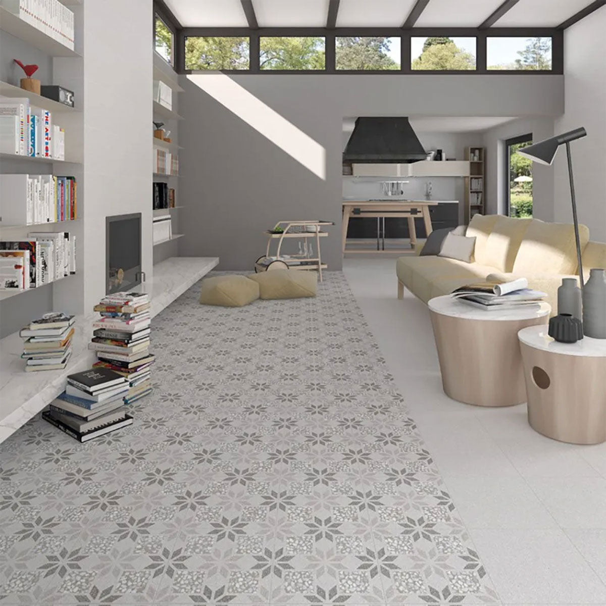 Vives Farnese Apulia Patterned Porcelain Tile 29x29cm Matt