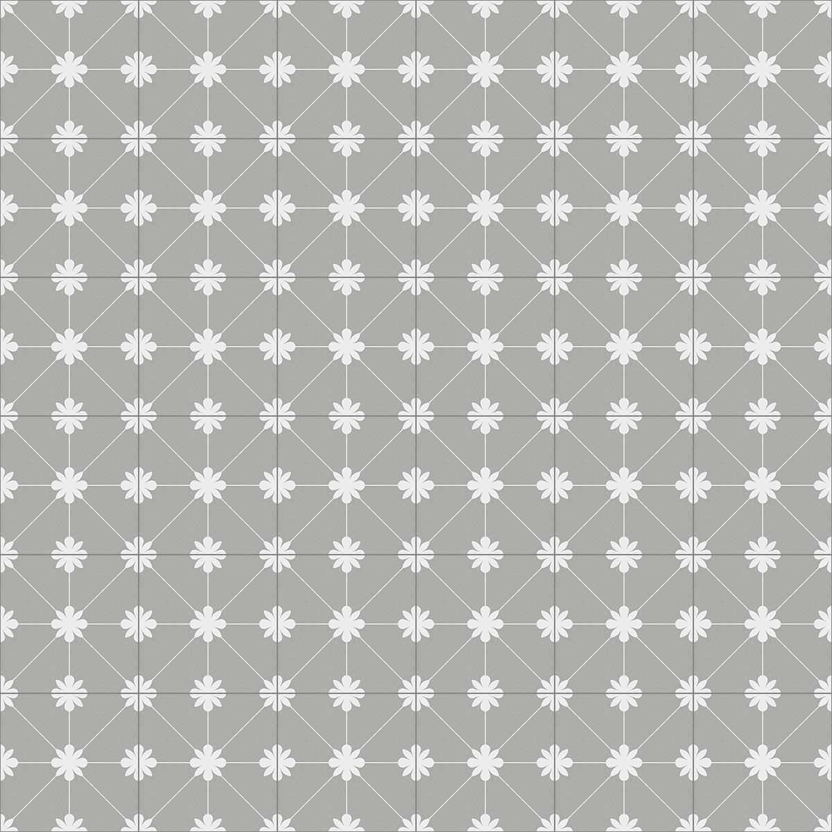 vives bali tuban gris pattern porcelain tile matt 20x20cm