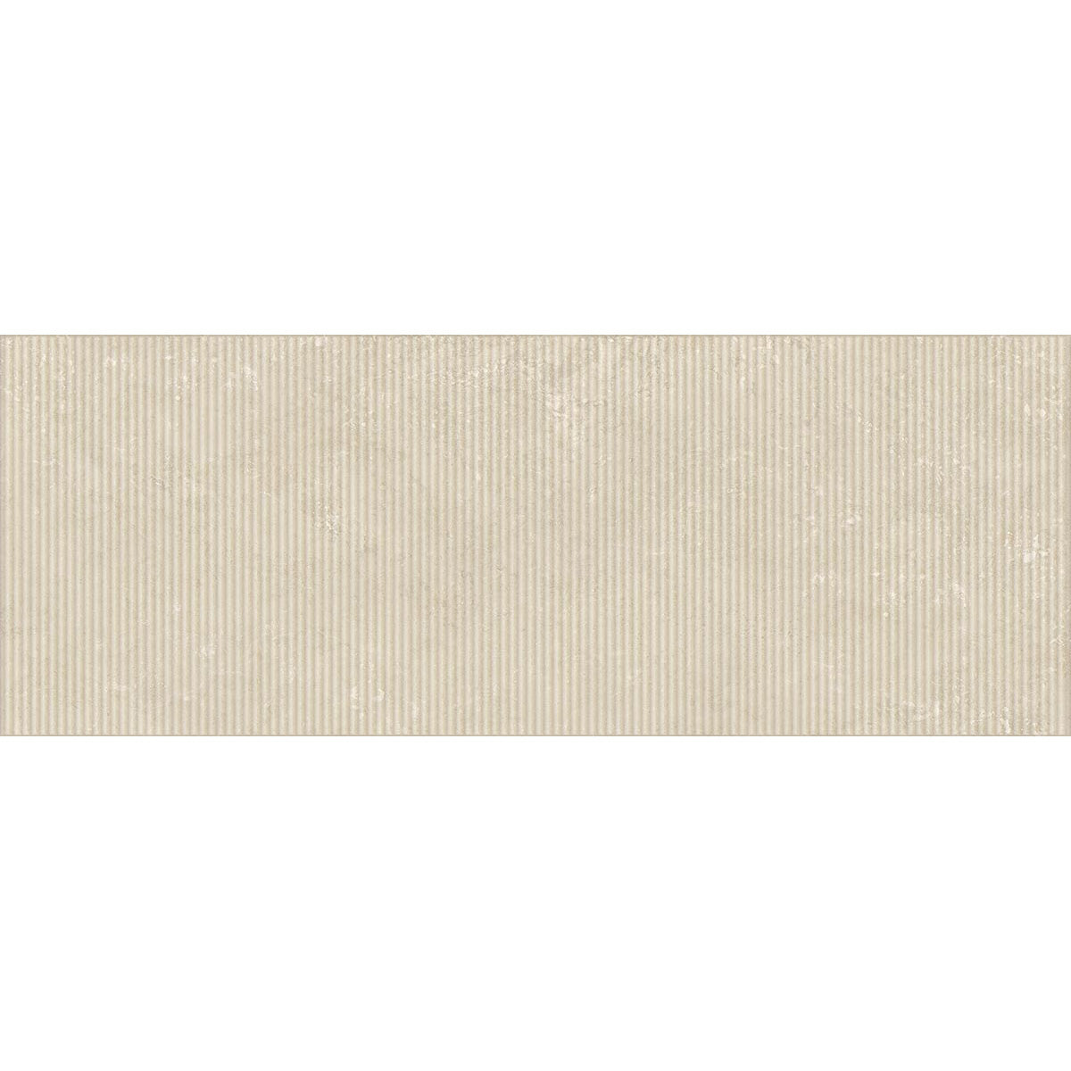 vives chelsea r-bone fluted stone effect ceramic decor wall tile 45x100cm matt