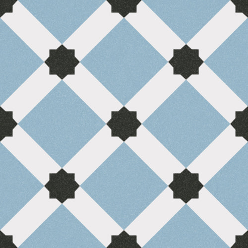 Vives Palau Celeste Porcelain Tile 20 x 20cm