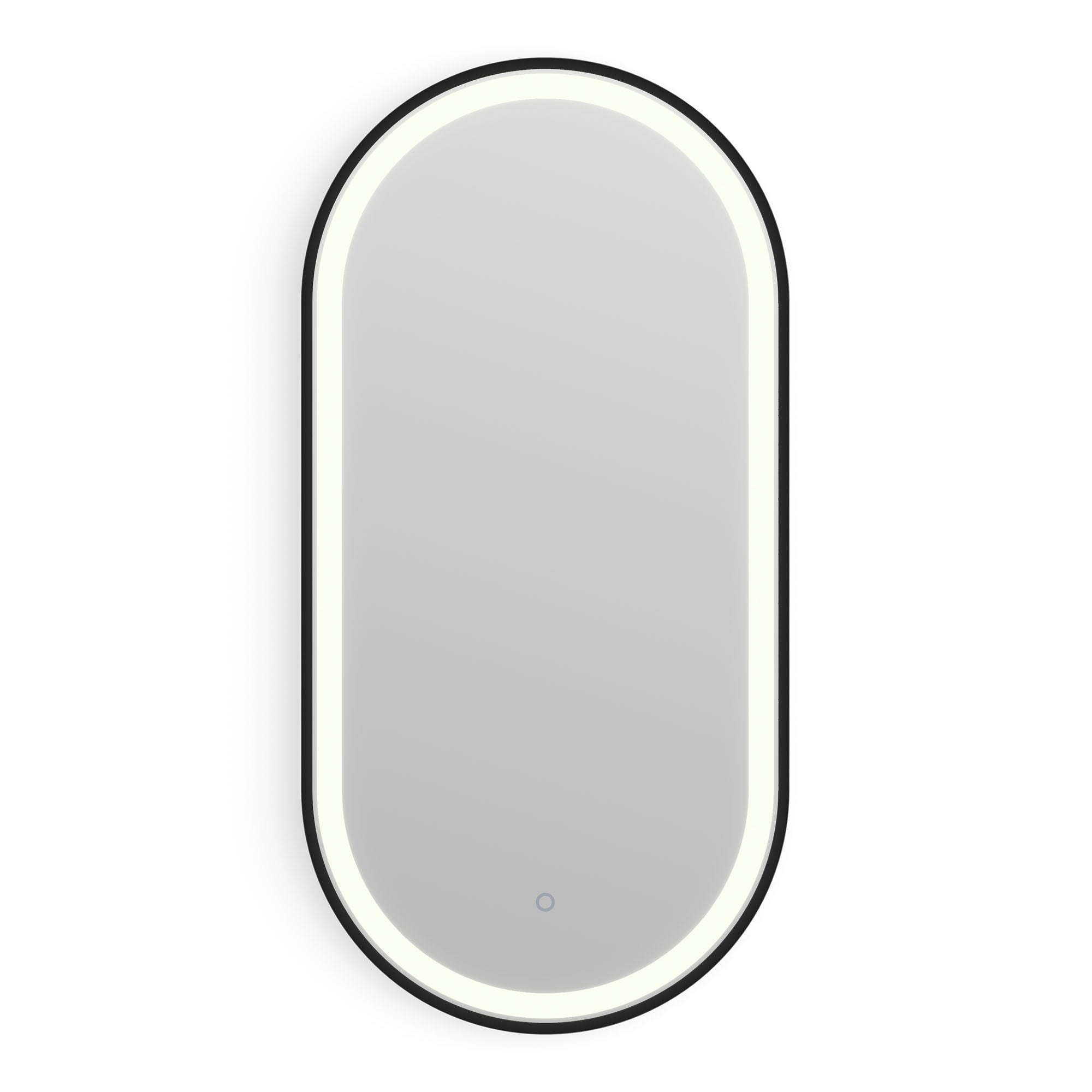 voyage light capsule bathrooms mirror 40 black