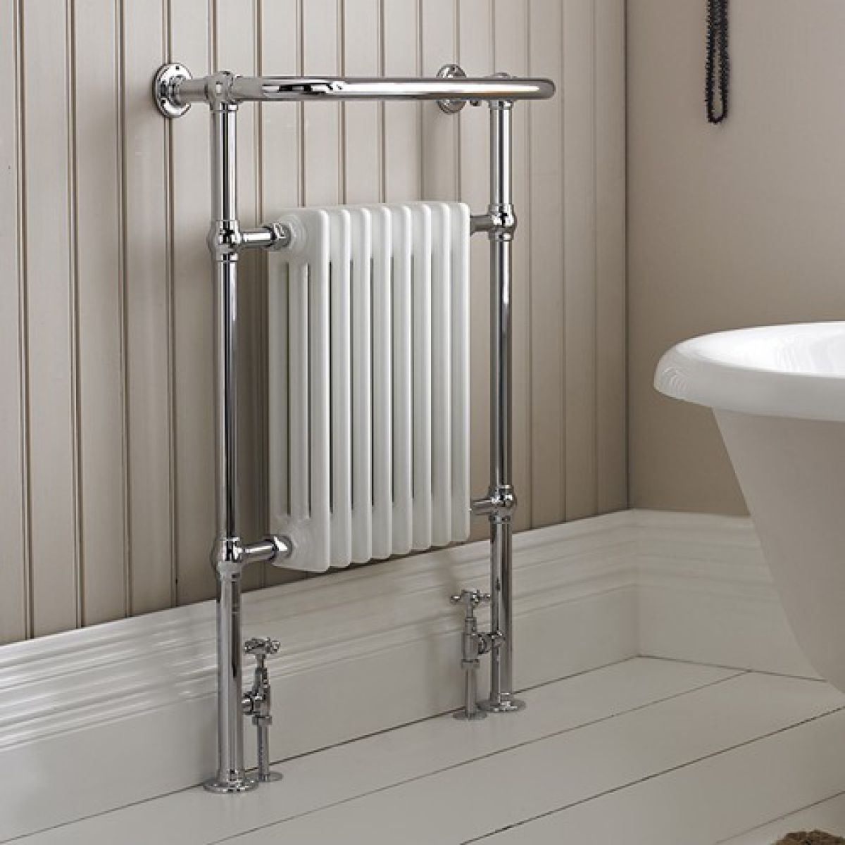 Burlington Trafalgar Traditional Radiator Deluxe Bathrooms UK