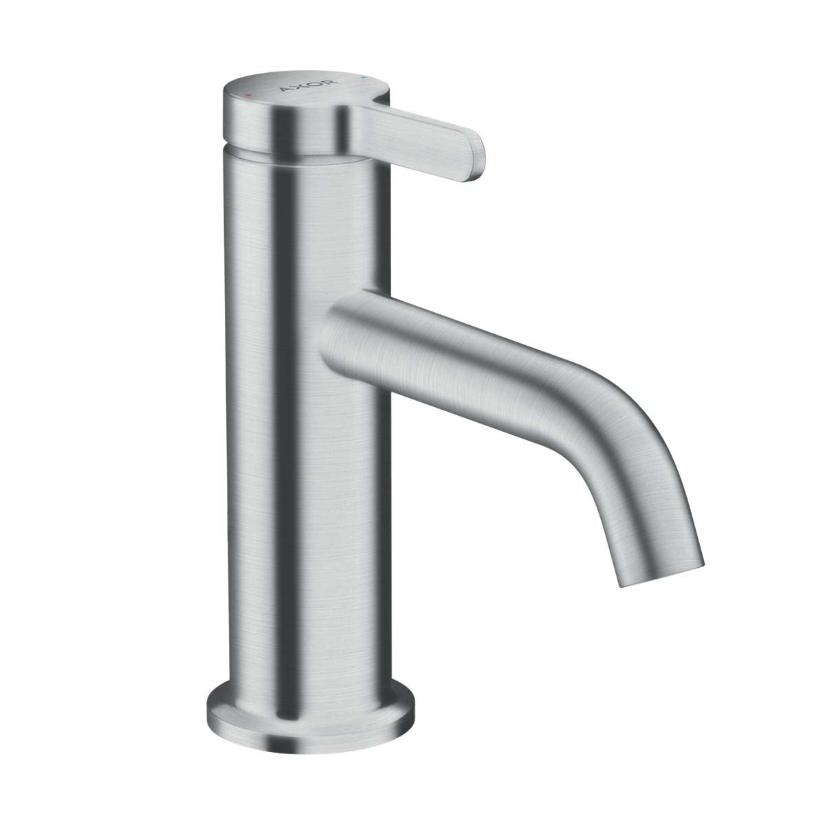 Axor One 70 Single Lever Basin Mixer Tap with Waste Brushed Chrome