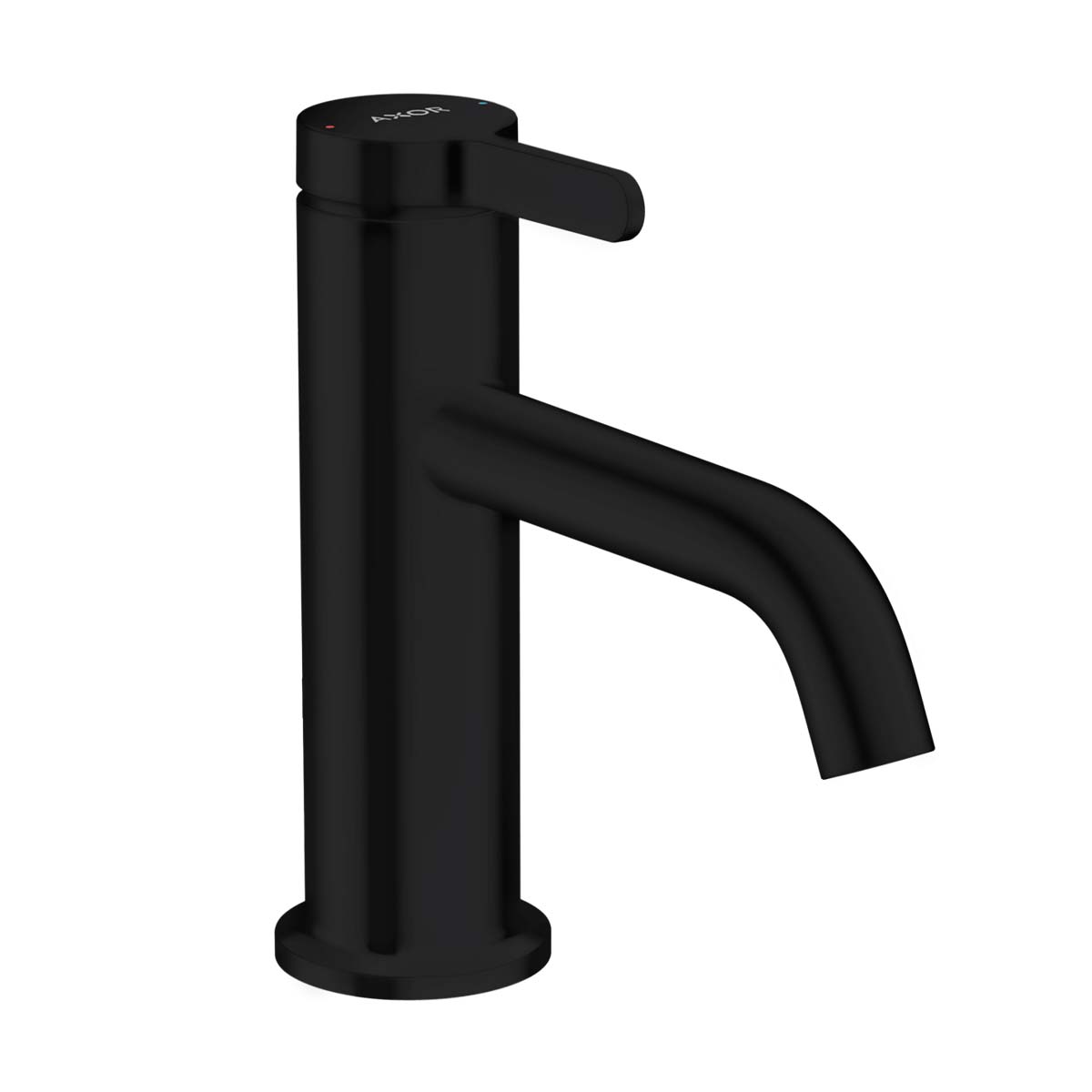 Axor One 70 Single Lever Basin Mixer Tap with Waste Matt Black