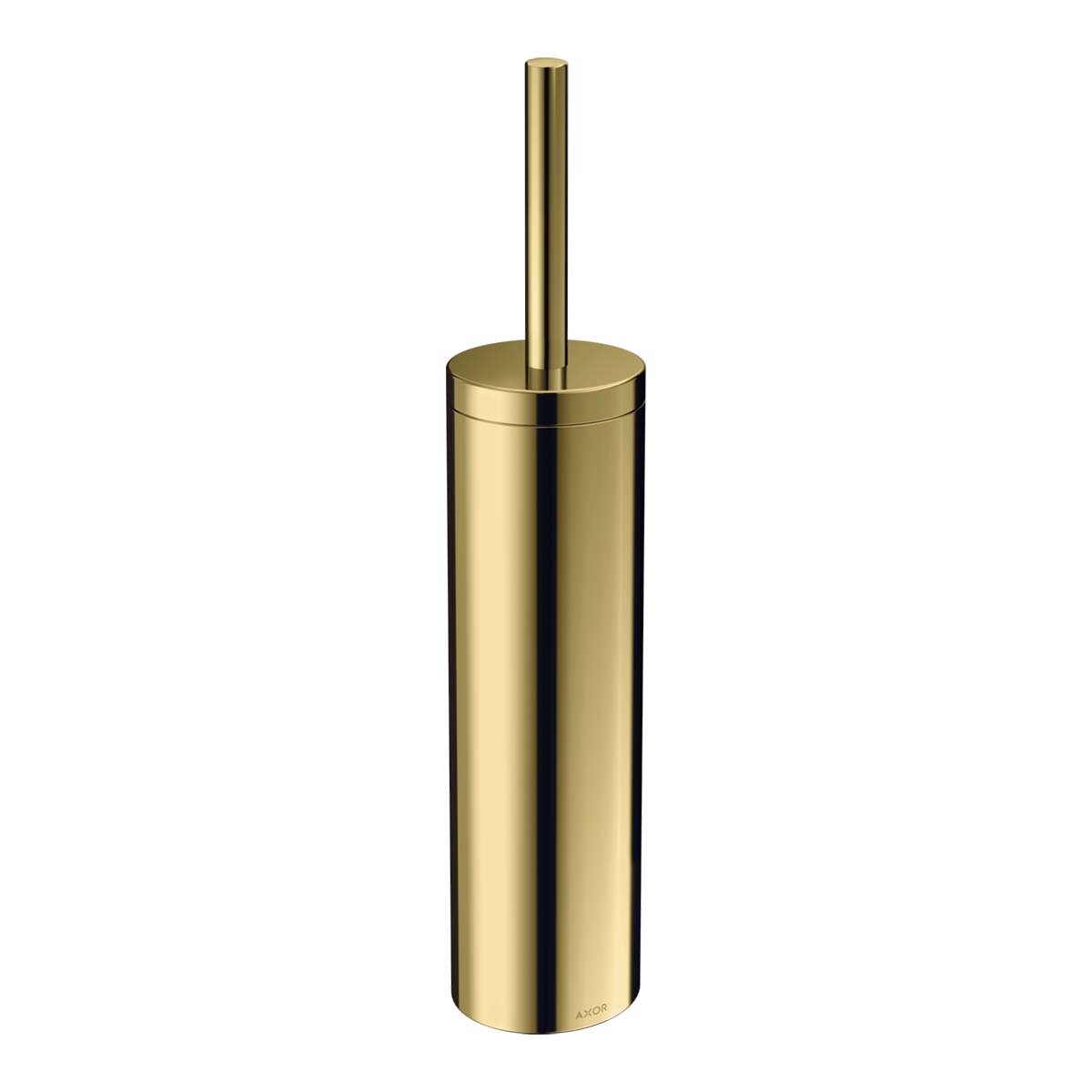 Axor Universal Circular Toilet Brush Holder Polished Brass