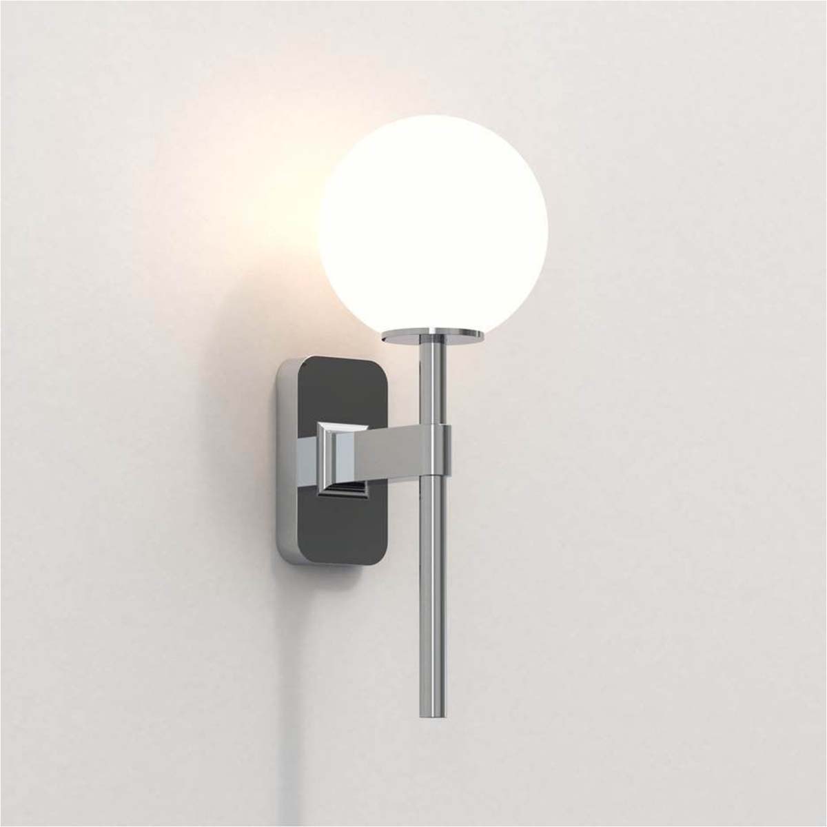 Biella Bathroom Light Polished Chrome