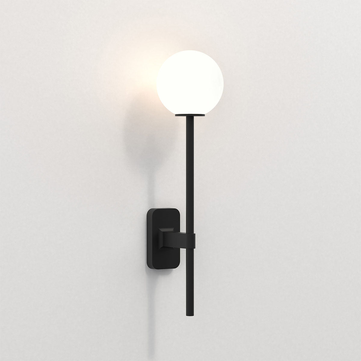 Biella Grande Bathroom Light Matt Black