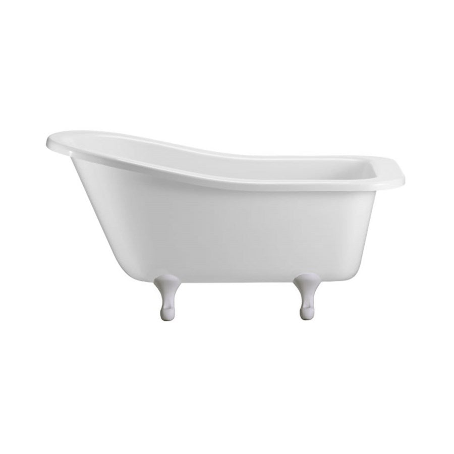 Burlington Buckingham Slipper Bath With Standard Feet 1500mm Acrylic Deluxe Bathrooms UK