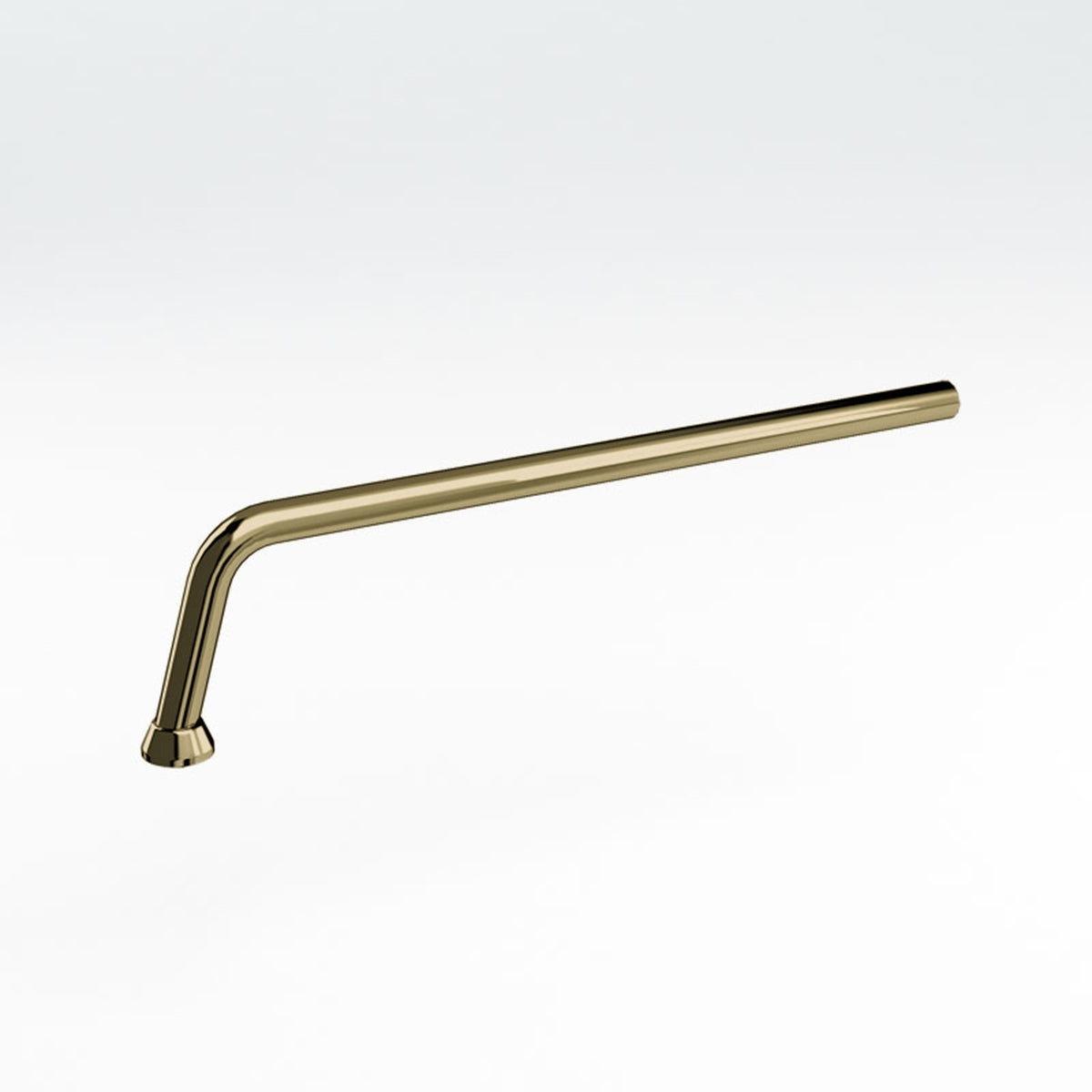 Burlington Bath P Trap Connection-Pipe Gold Deluxe Bathrooms UK
