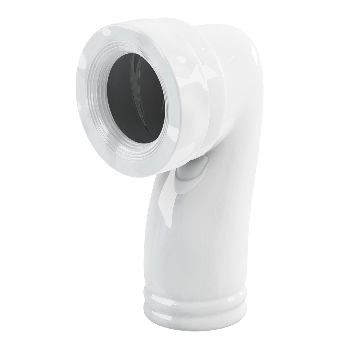 Burlington Ceramic Curved Pan Connector Deluxe Bathrooms UK