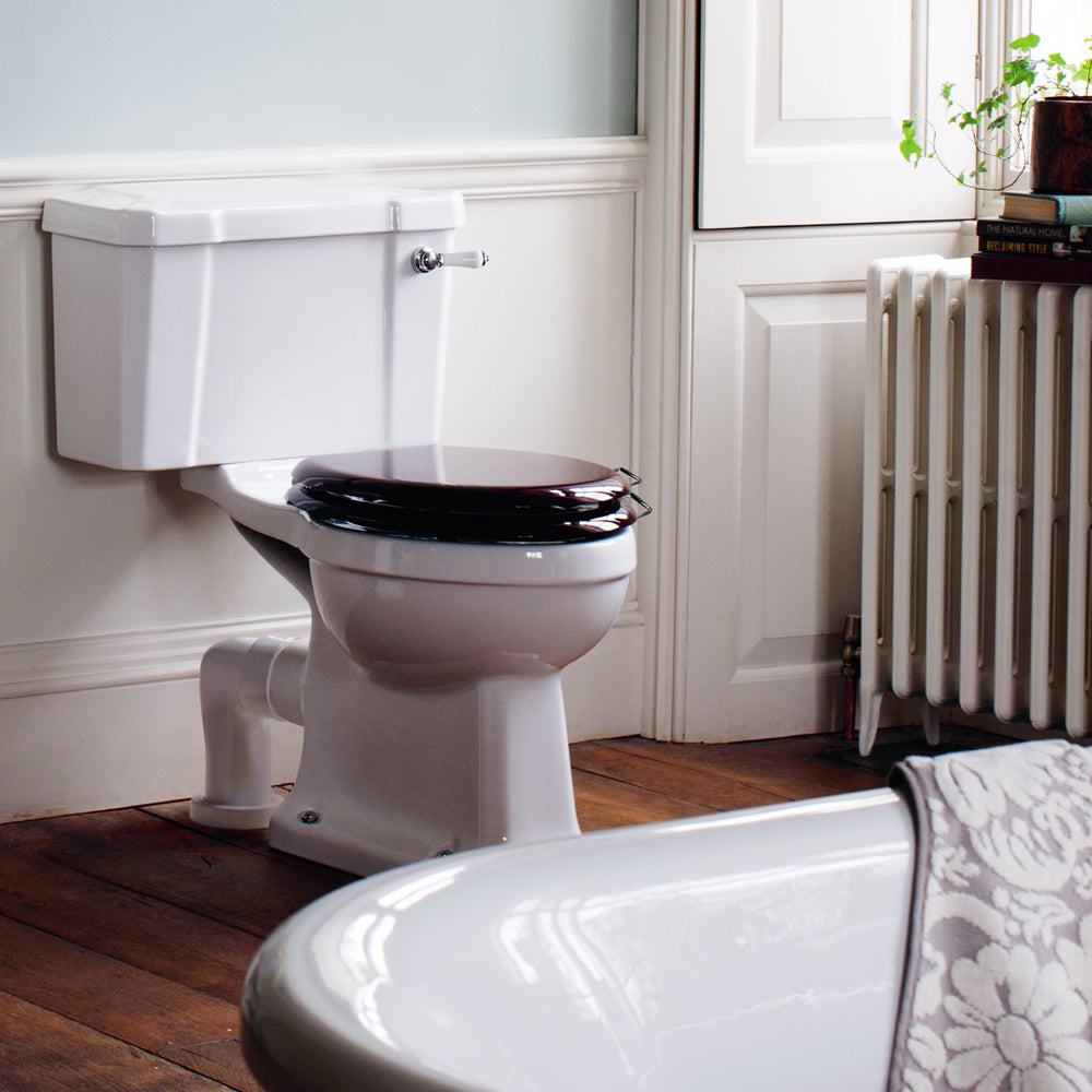 Burlington Standard Traditional Close Coupled Toilet Deluxe Bathrooms UK