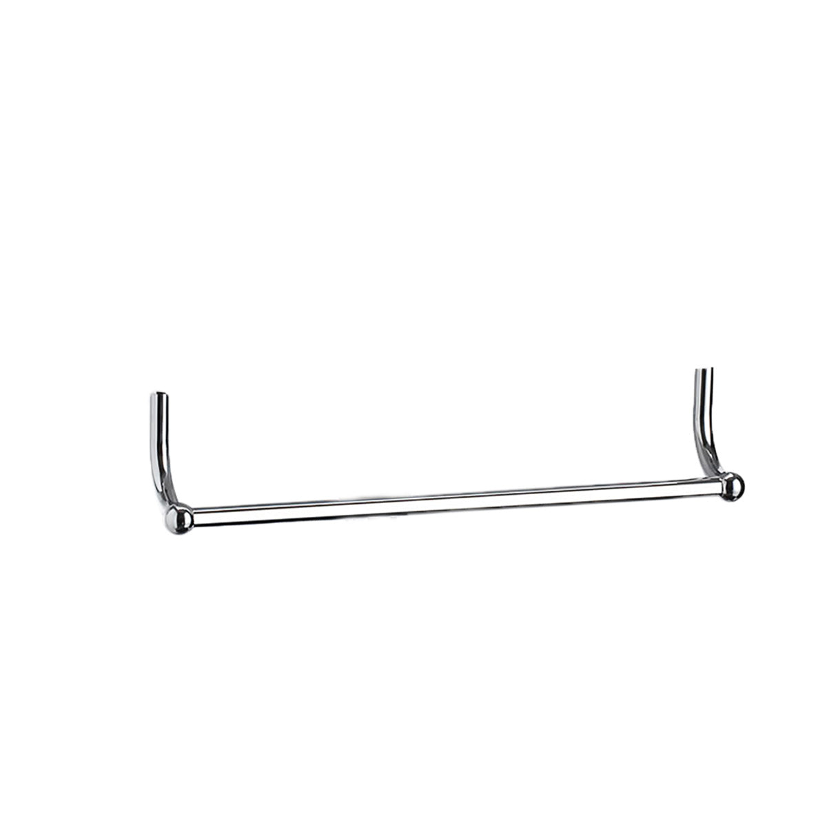 Burlington Edwardian 510 Cloakroom Washbasin Rectangular Towel Rail Isolated Deluxe Bathrooms UK